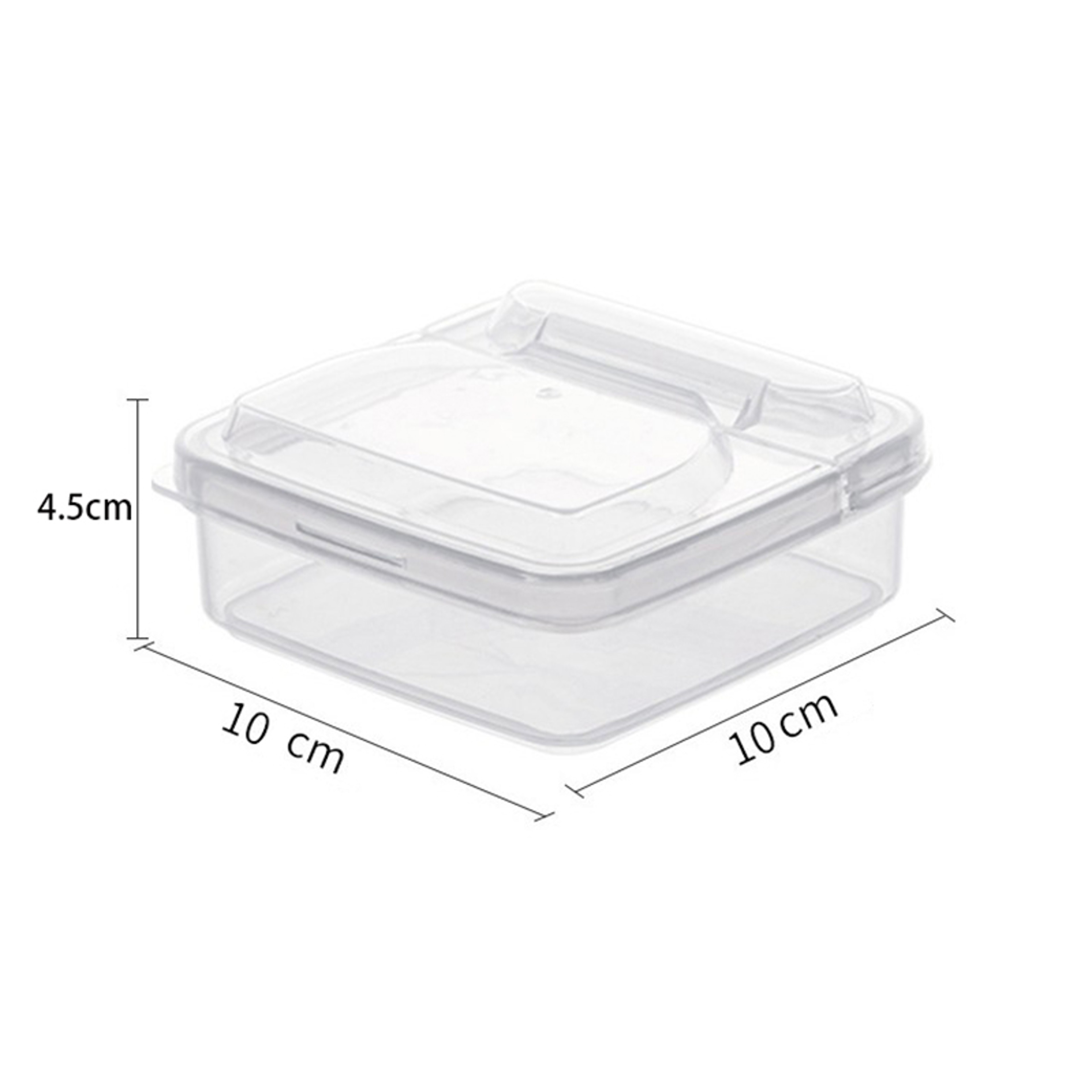 Cheese Storage Container with Flip Lid Refrigerator Cheese Box for Butter and Slices – view 6