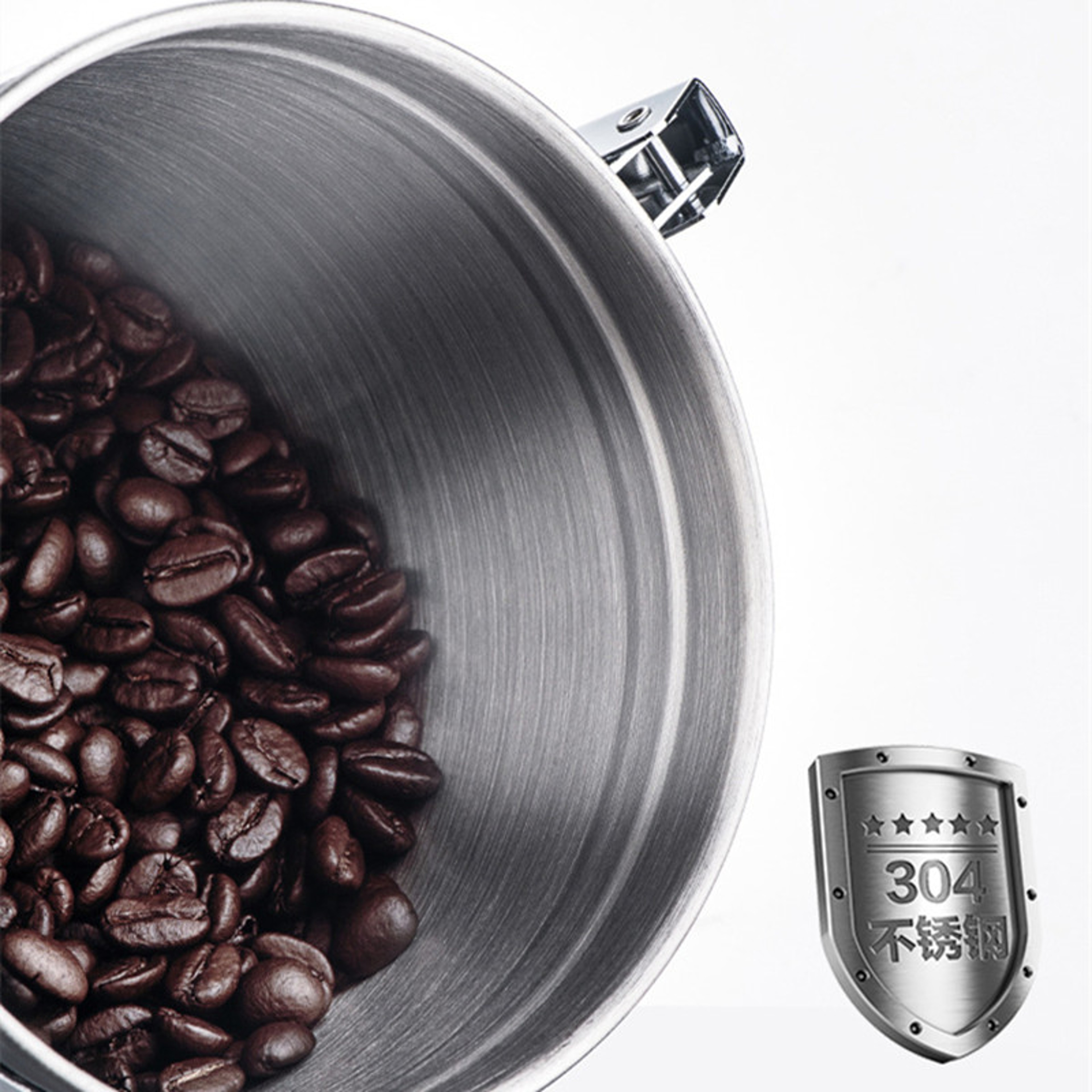 Stainless Steel Airtight Coffee Bean Storage Container With Moisture Proof Kitchen Canister 3