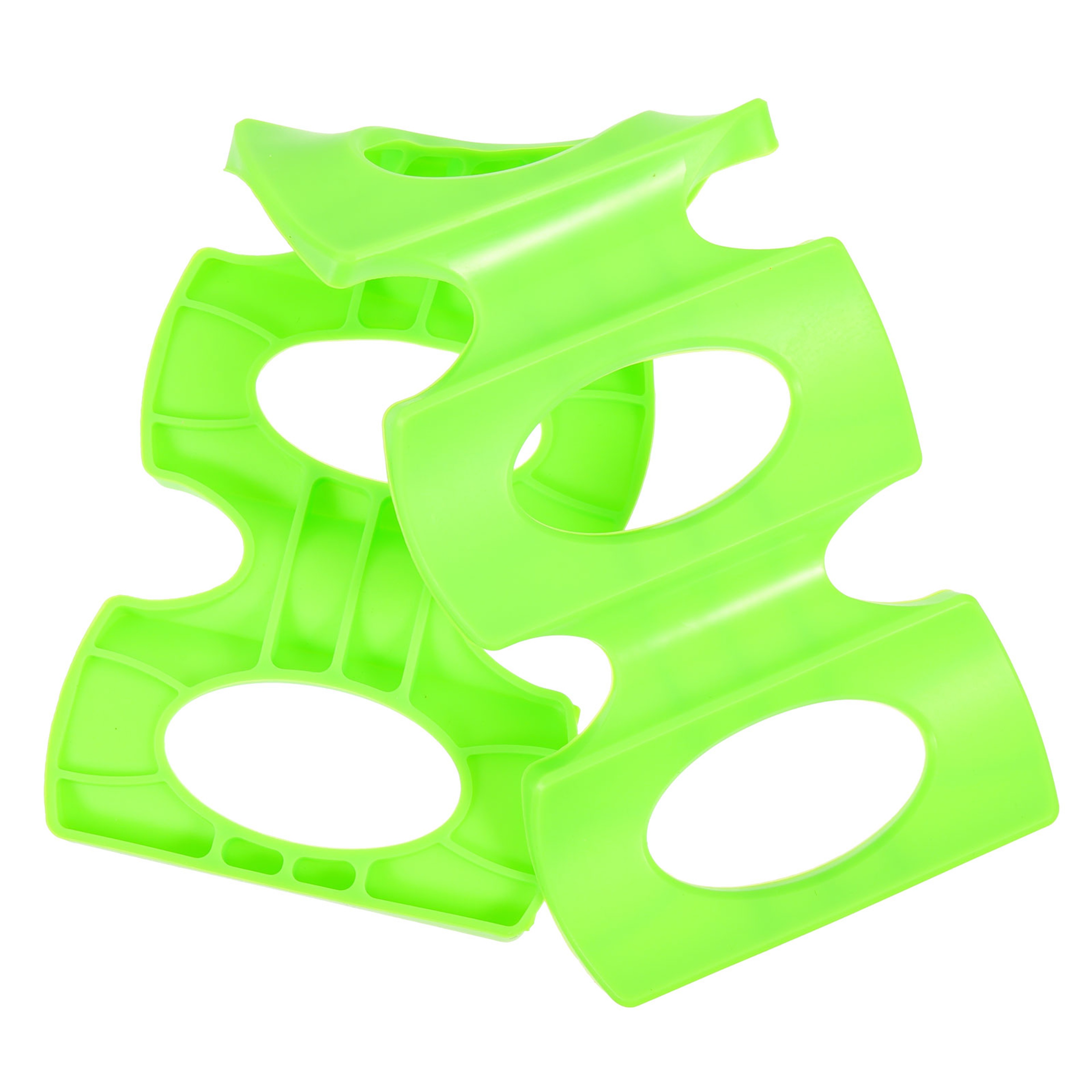Foldable Silicone Fridge Bottle Organizer Beer Can Dispenser Storage Rack – view 2