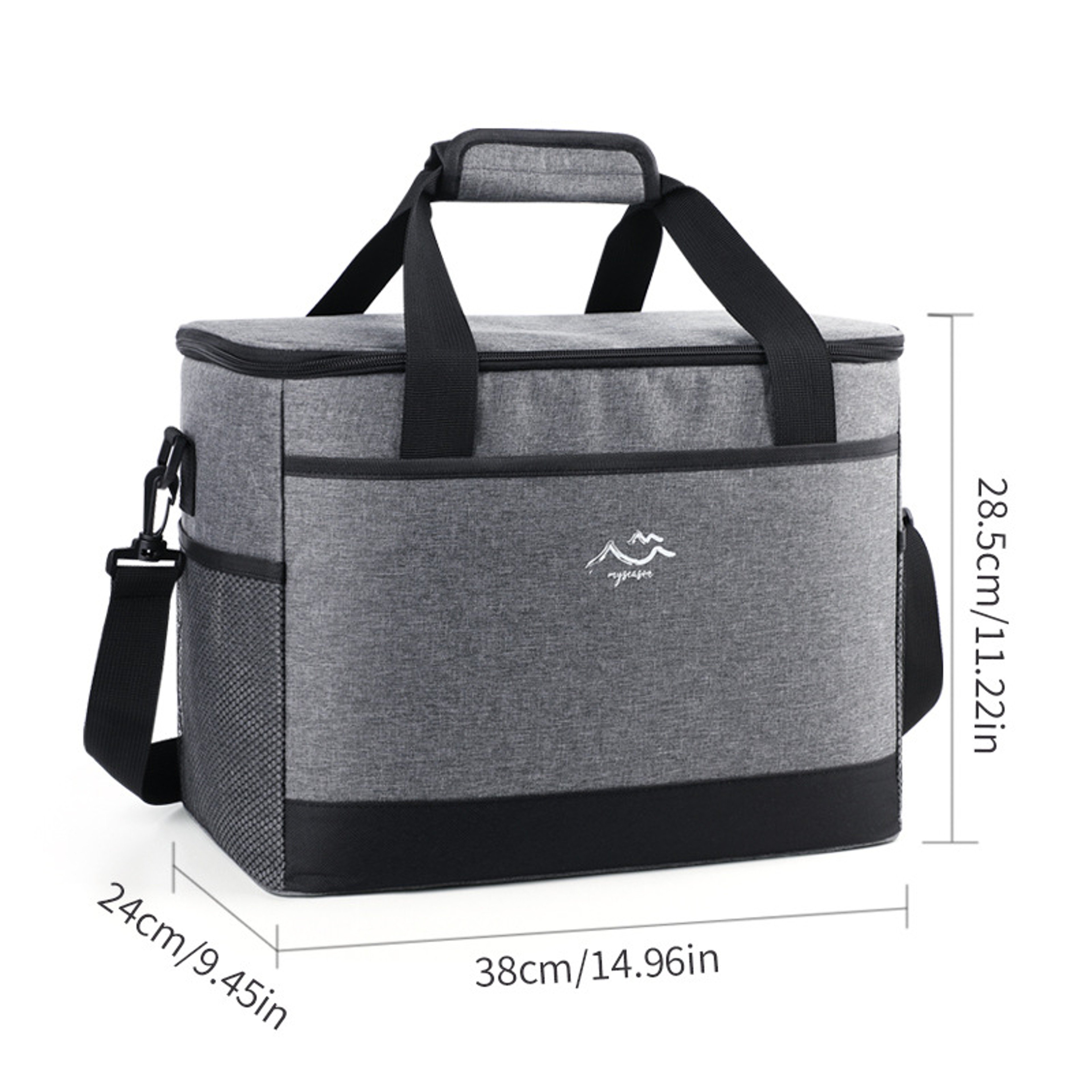 Insulated Cooler Bag Large Picnic Cooler Bag For Camping Beach And Travel 6