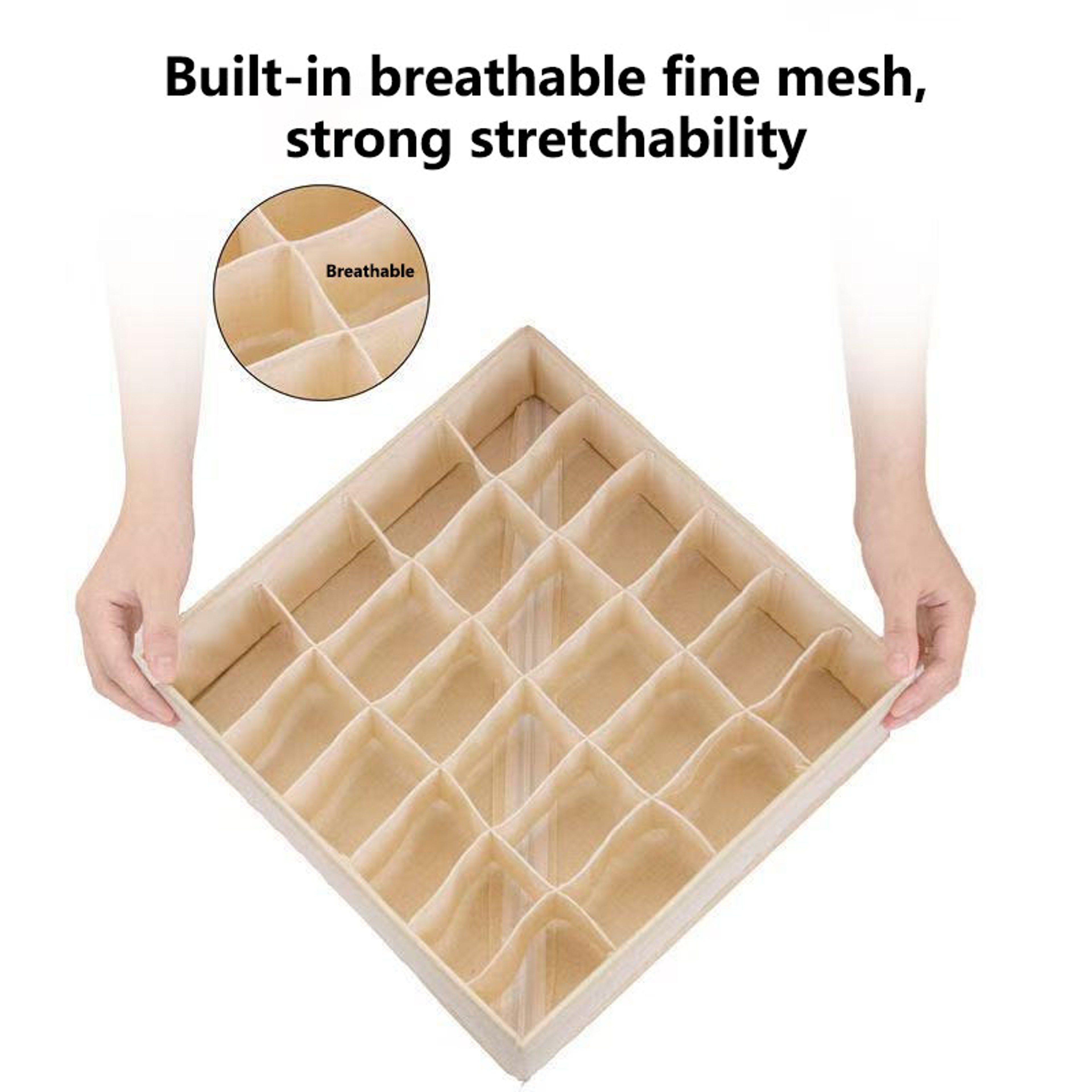 Underwear Organizer Foldable Drawer Storage Box For Closet And Socks 5