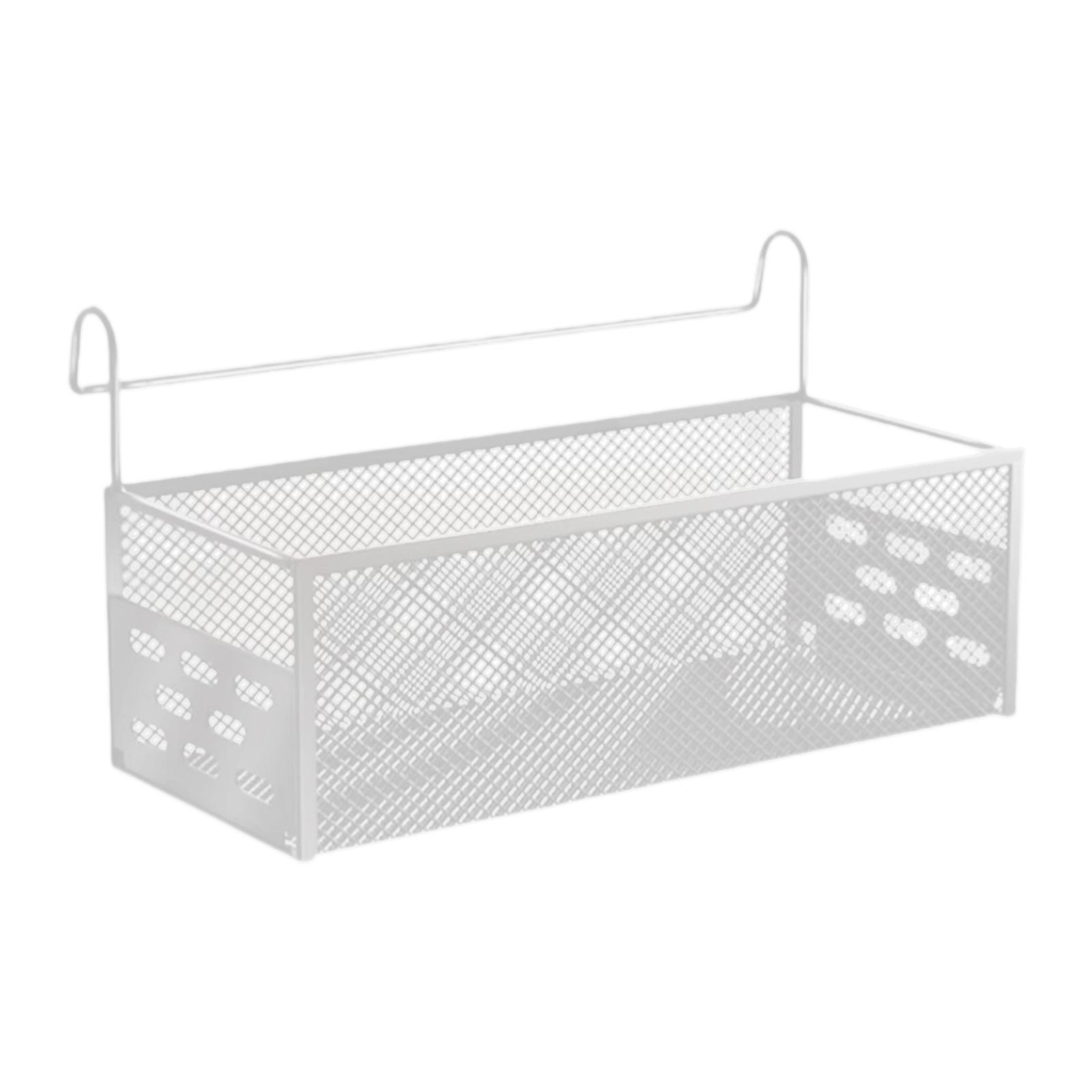 Bedside Hanging Storage Basket Metal Bedside Storage Organizer For Dorm Room And Bunk Bed 0
