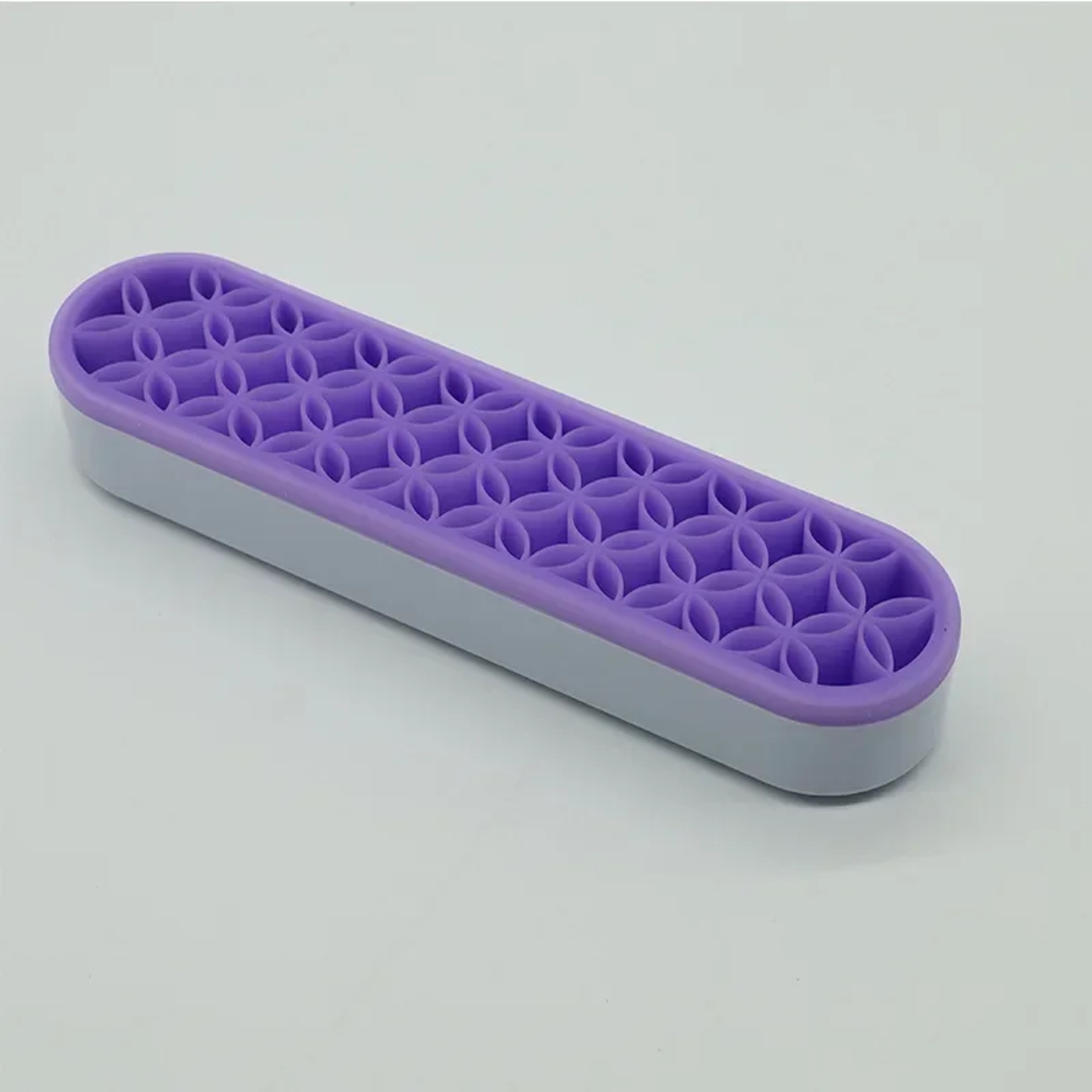 Silicone Makeup Brush Holder And Nail Pen Storage Drying Rack 9