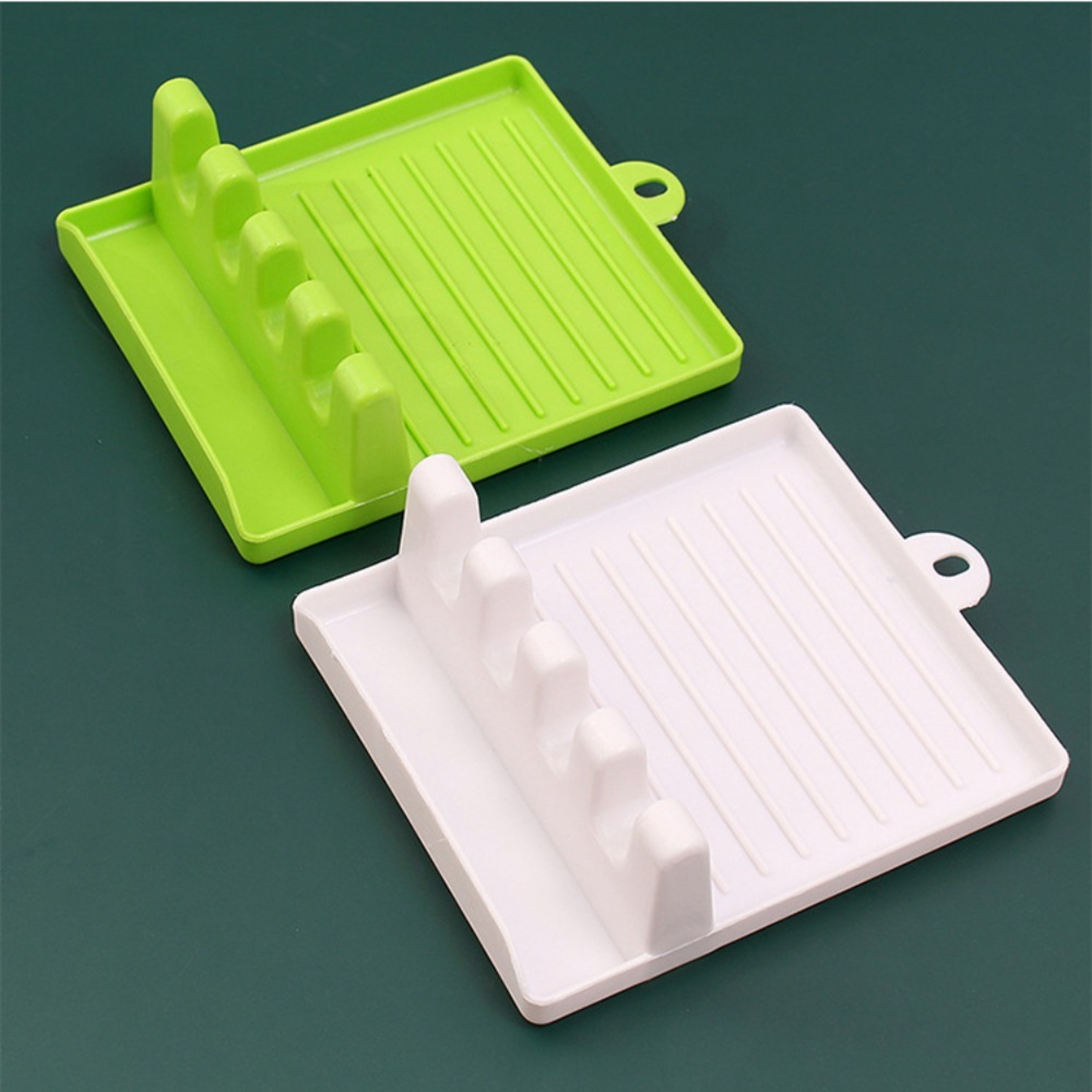 Multi Use Pot Lid Holder And Spoon Rest Kitchen Organizer 2