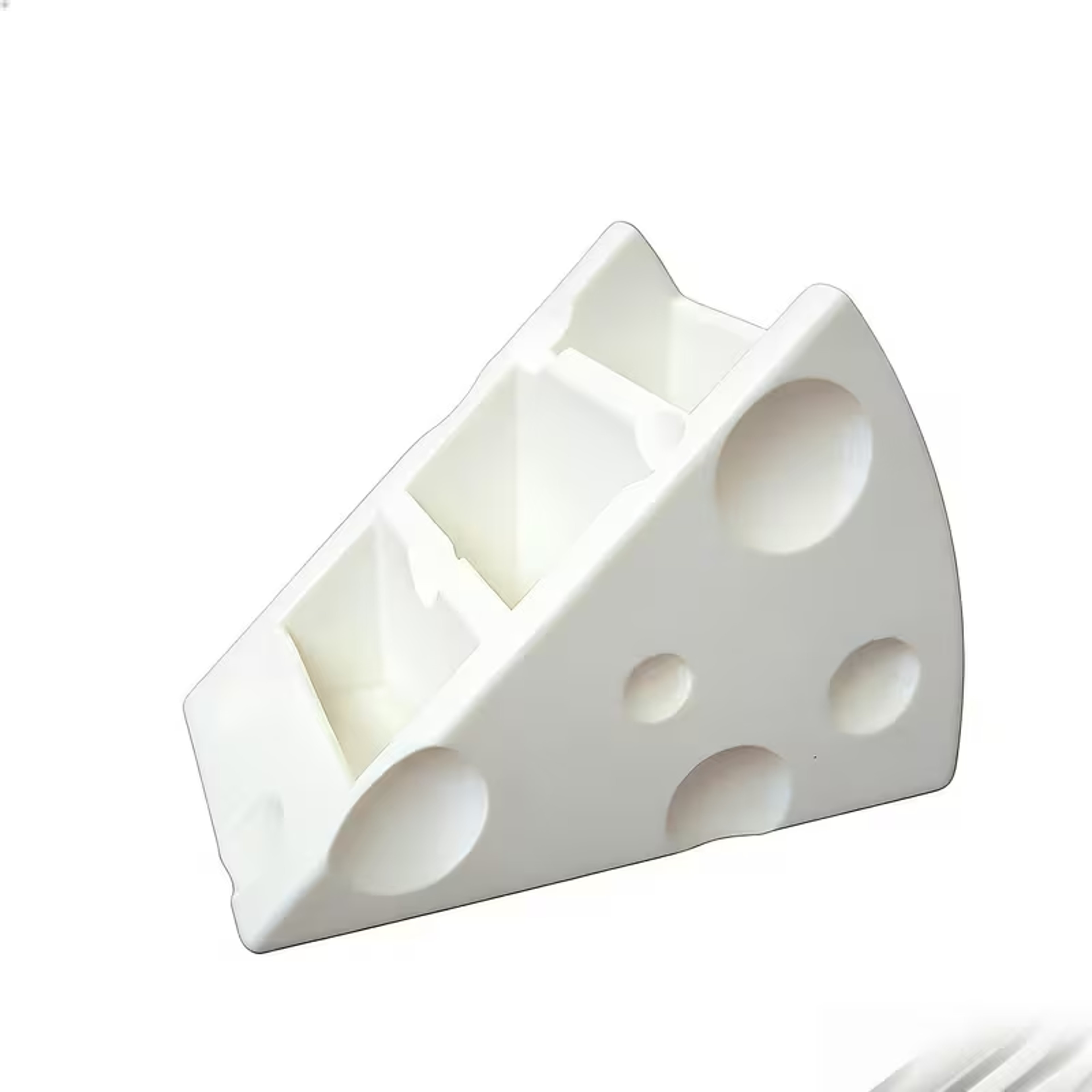 Cheese Shaped Remote Control Holder Cute Desktop Organizer For Home Office 7