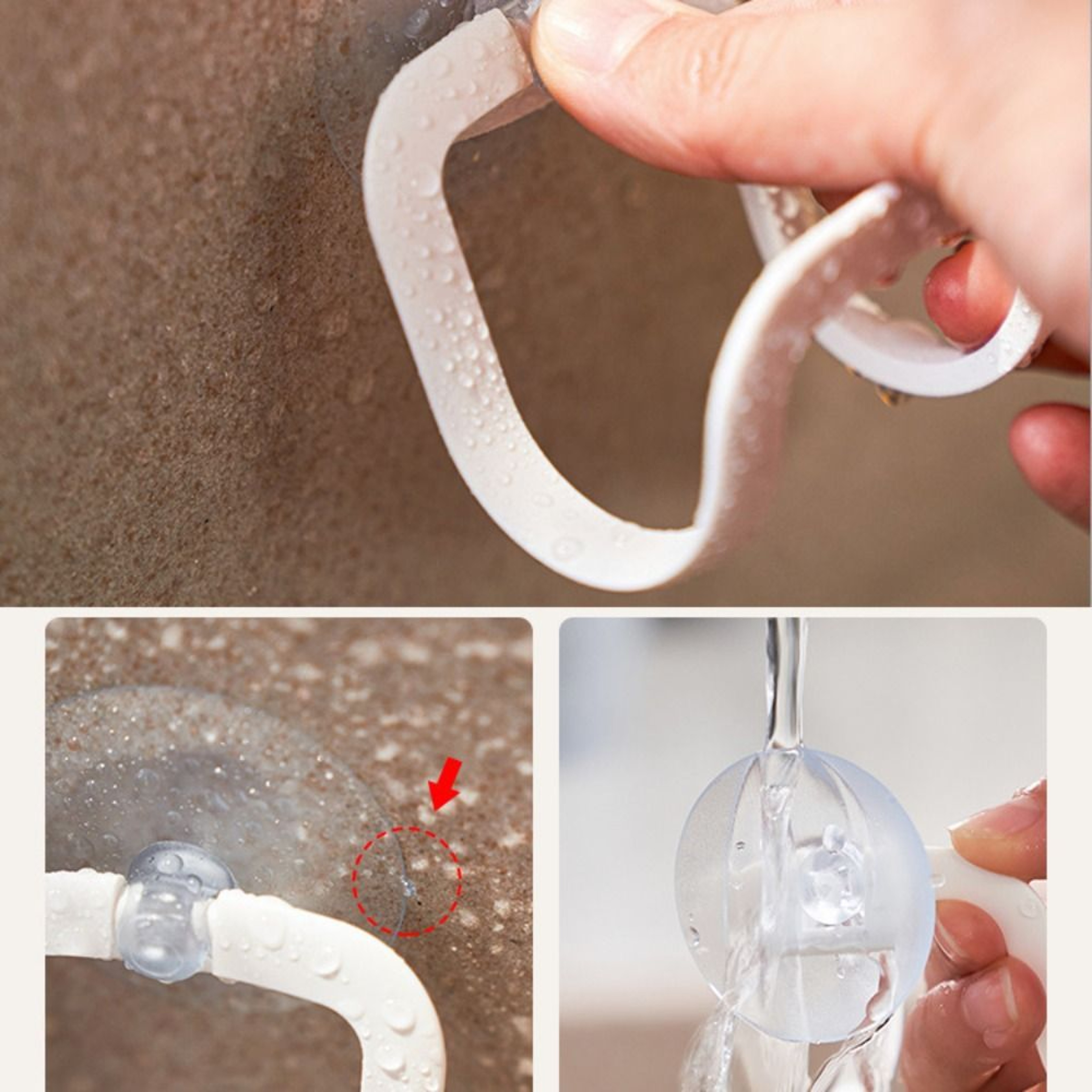 Suction Cup Sink Drain Rack Sponge Holder Multifunctional Kitchen Organizer 4