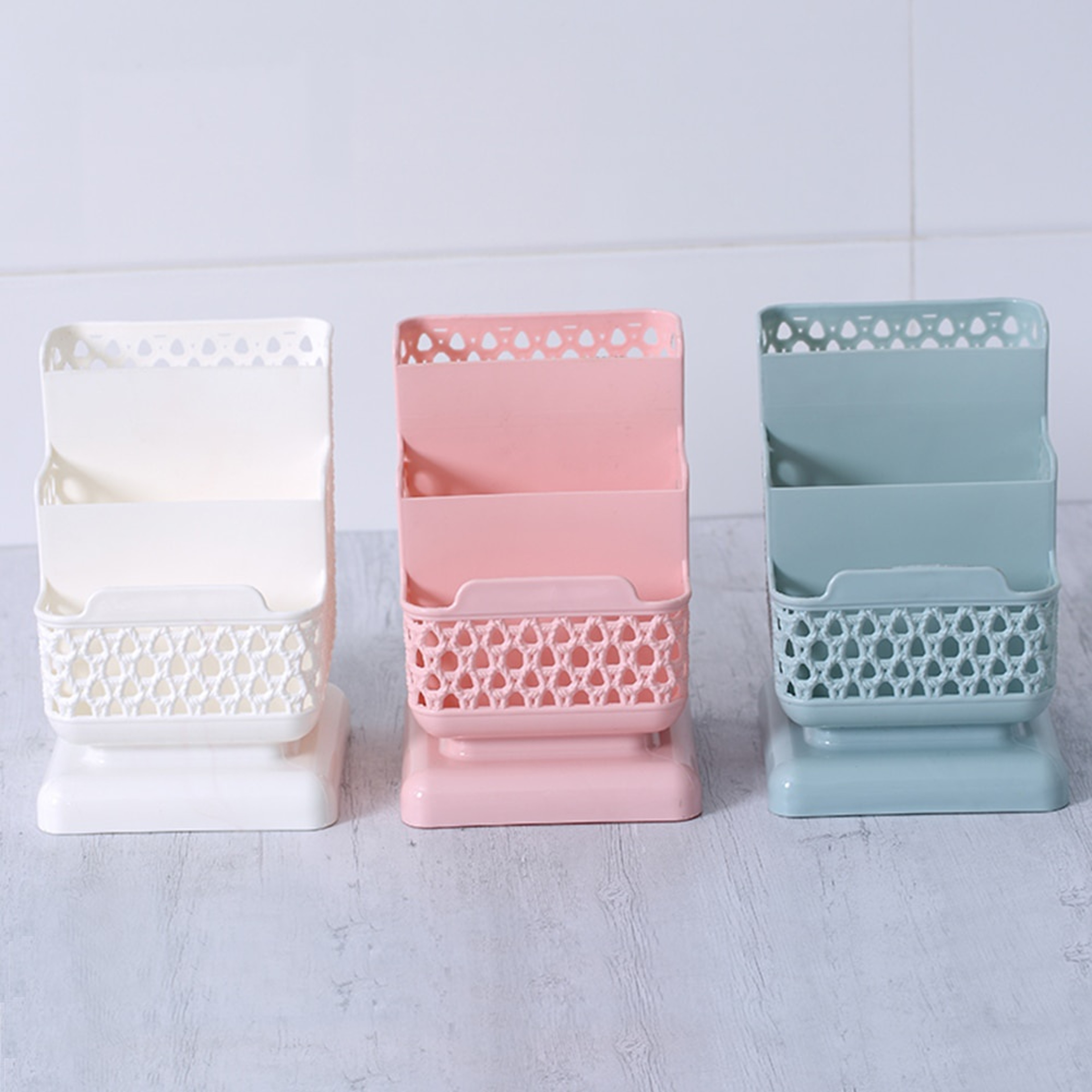 Compact Desk Organizer Storage Box For Pens Keys Documents And Office Essentials 5