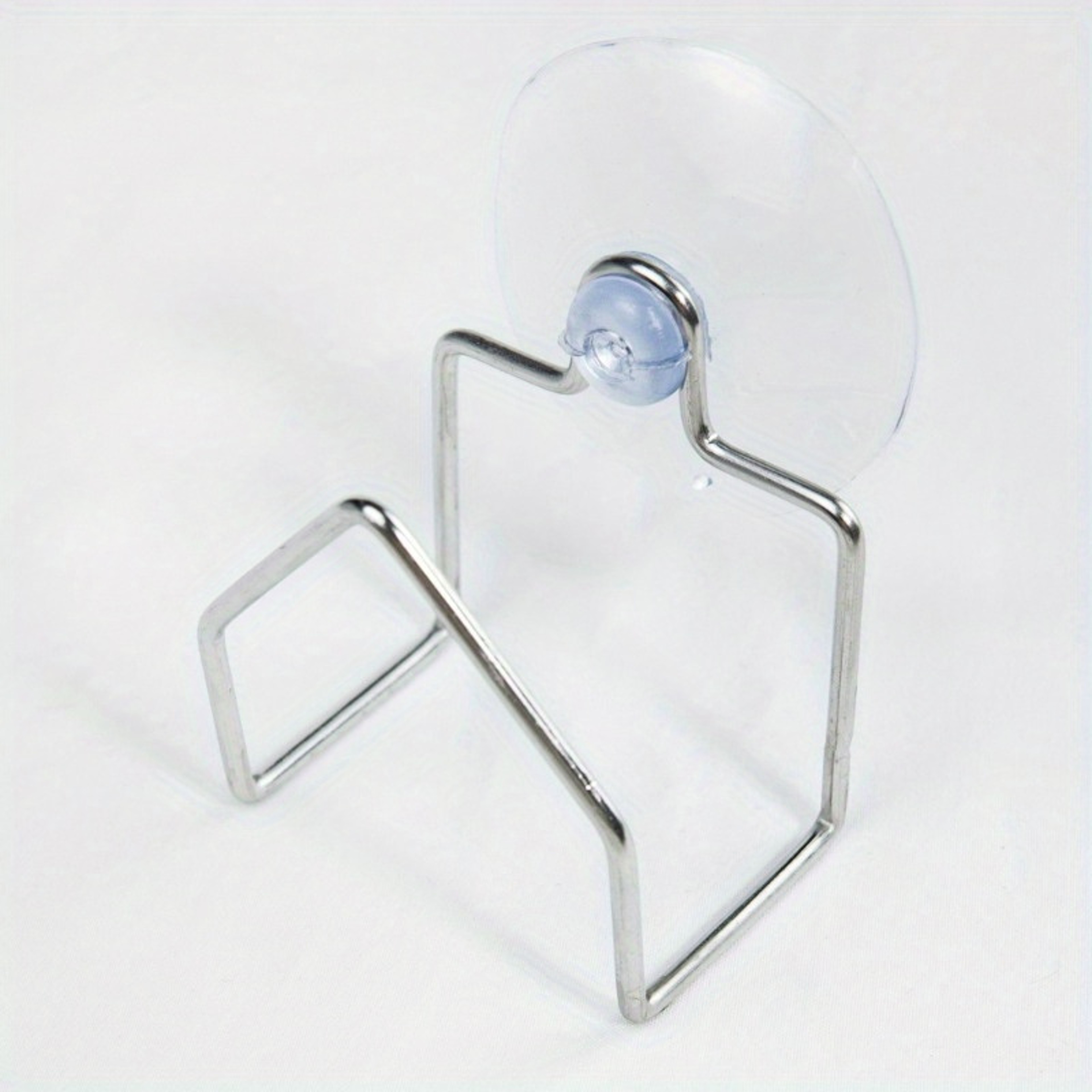 Portable Stainless Steel Sink Drain Rack Suction Cup Sponge Holder And Dish Storage Shelf 0