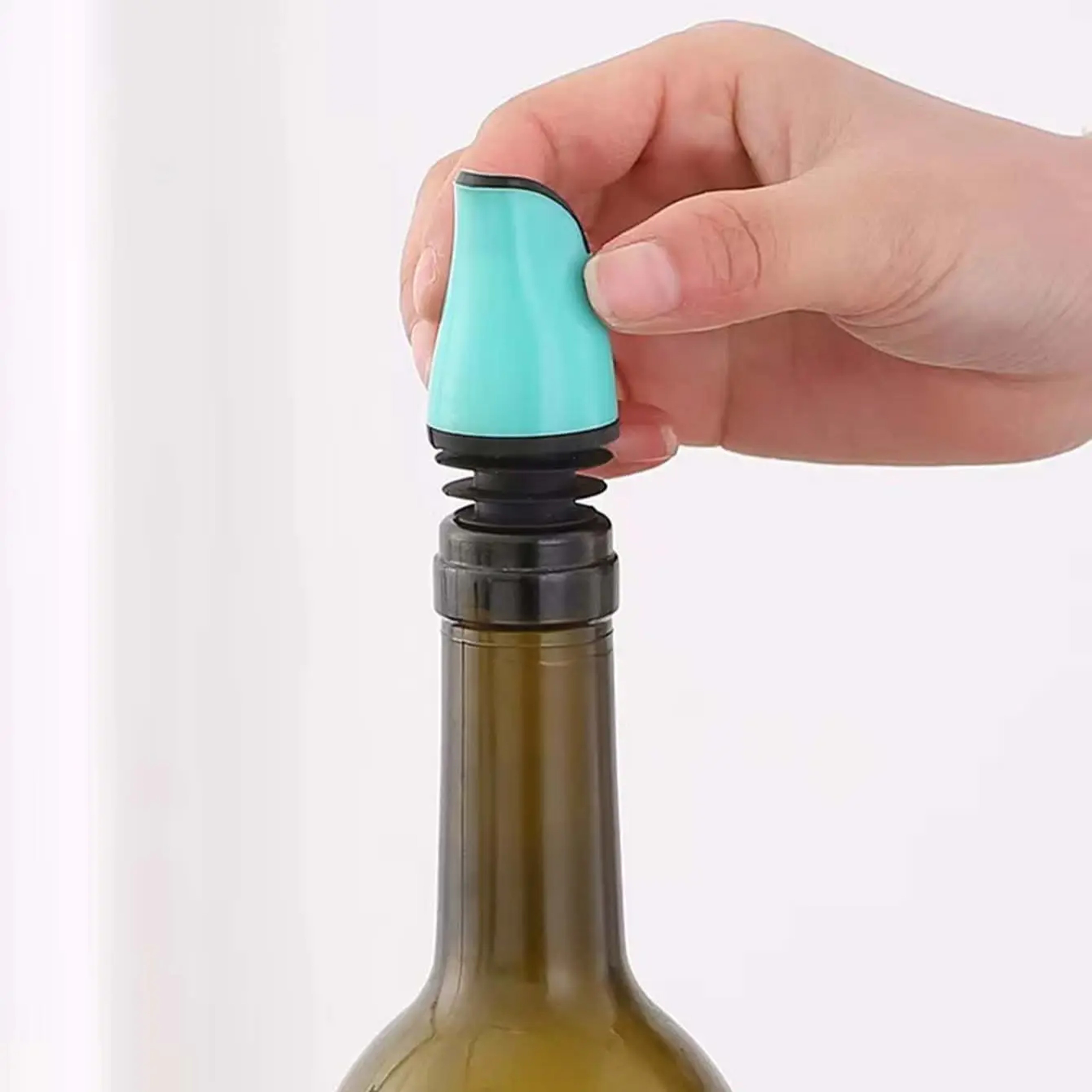 Capped Oil Dispenser Wine Pourer for Kitchen and Bar Use – view 2