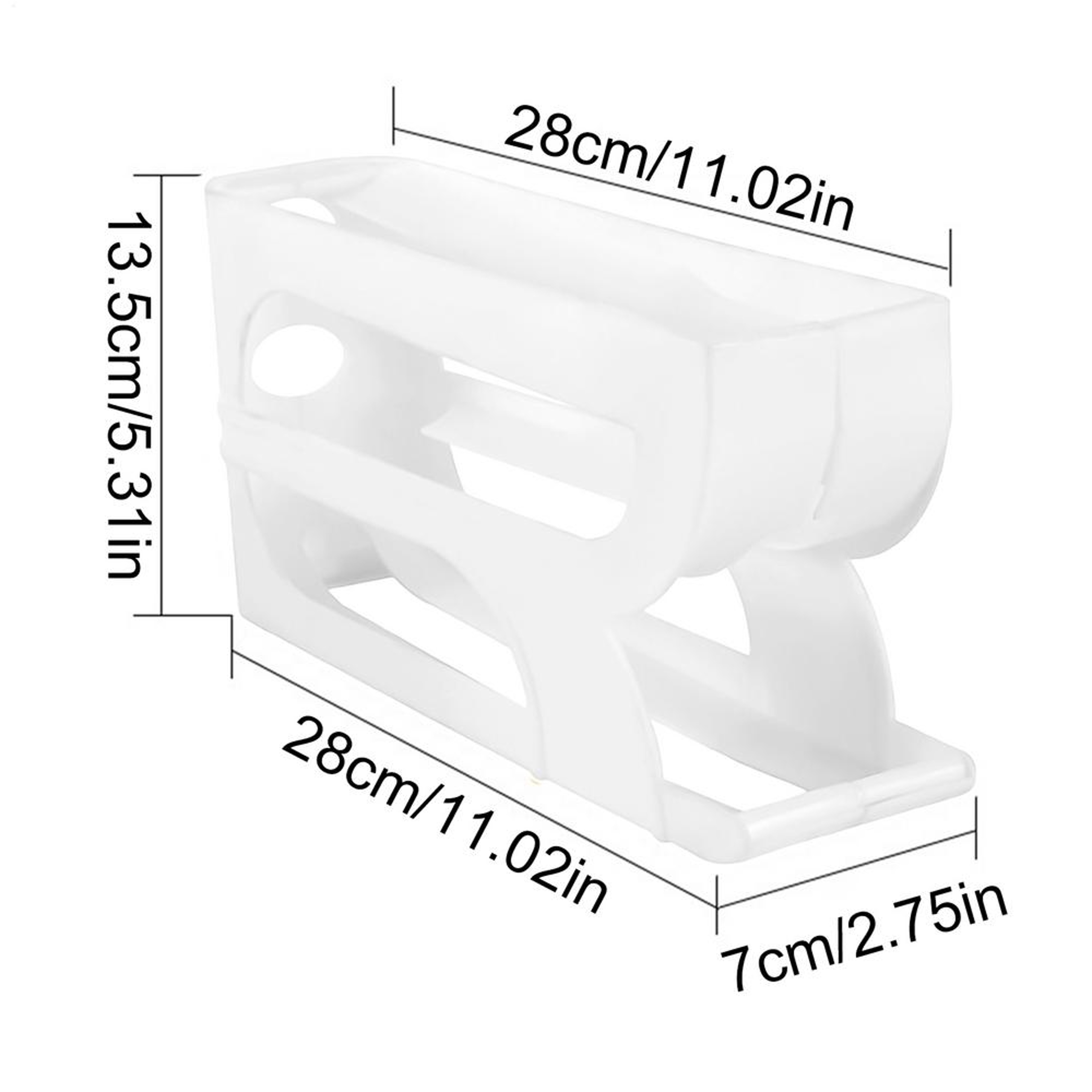 Automatic Egg Dispenser Holder For Refrigerator Door Space Saving Egg Storage Rack 6