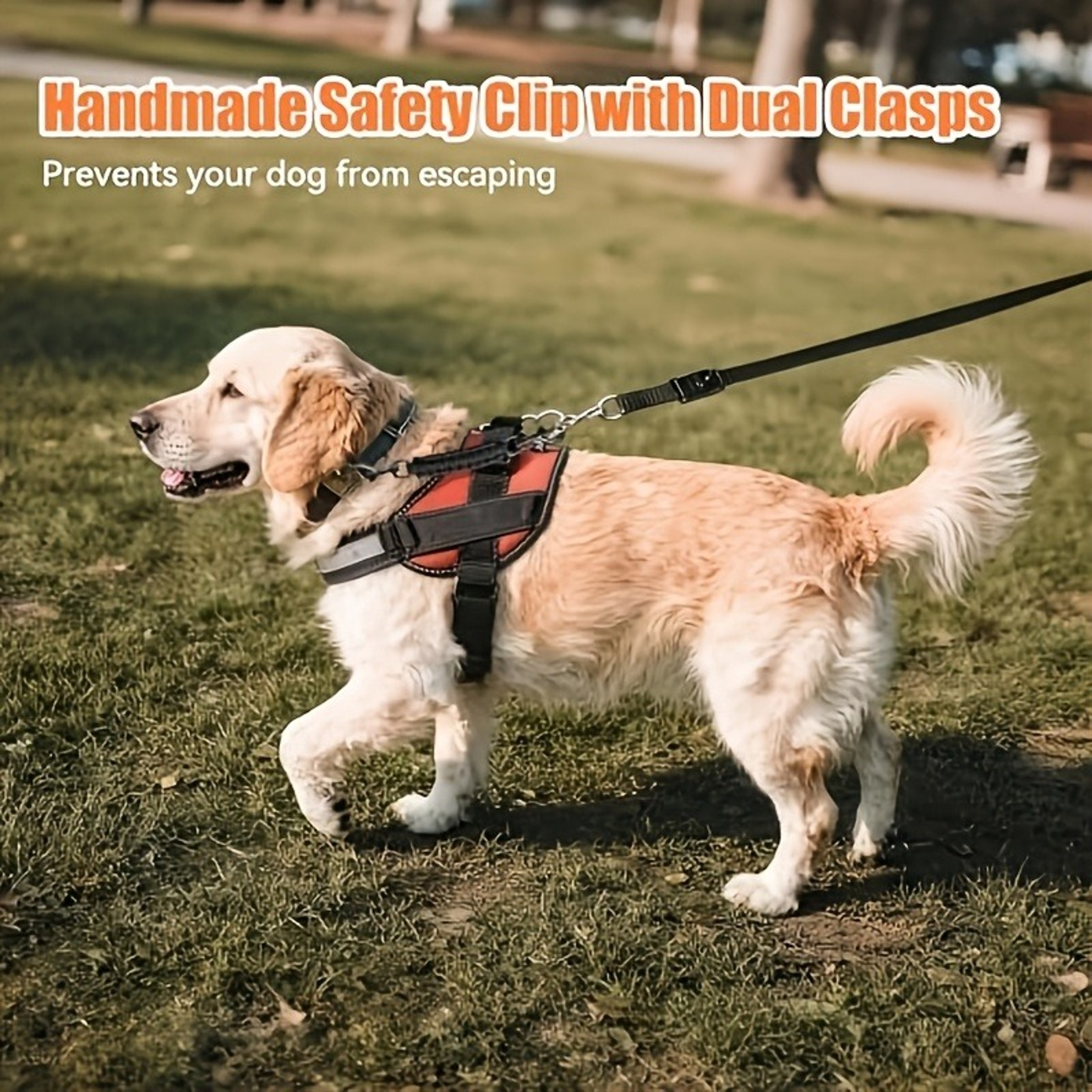 Pet Double Head Safety Clip Dog Seat Belt Adapter For Secure Walks And Travel 3