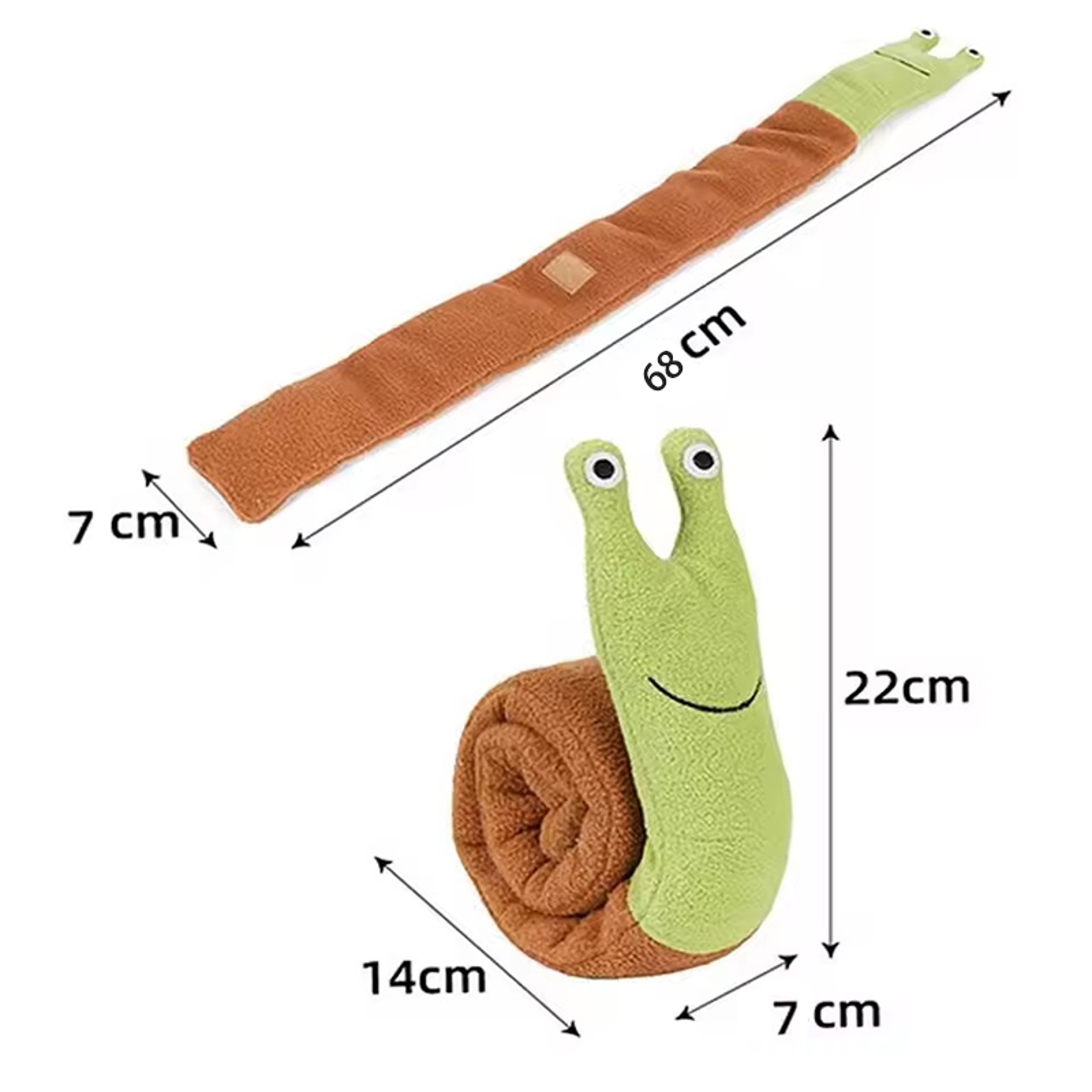 Interactive Snail Dog Chew Toy For Puppy Training And Boredom Relief 6