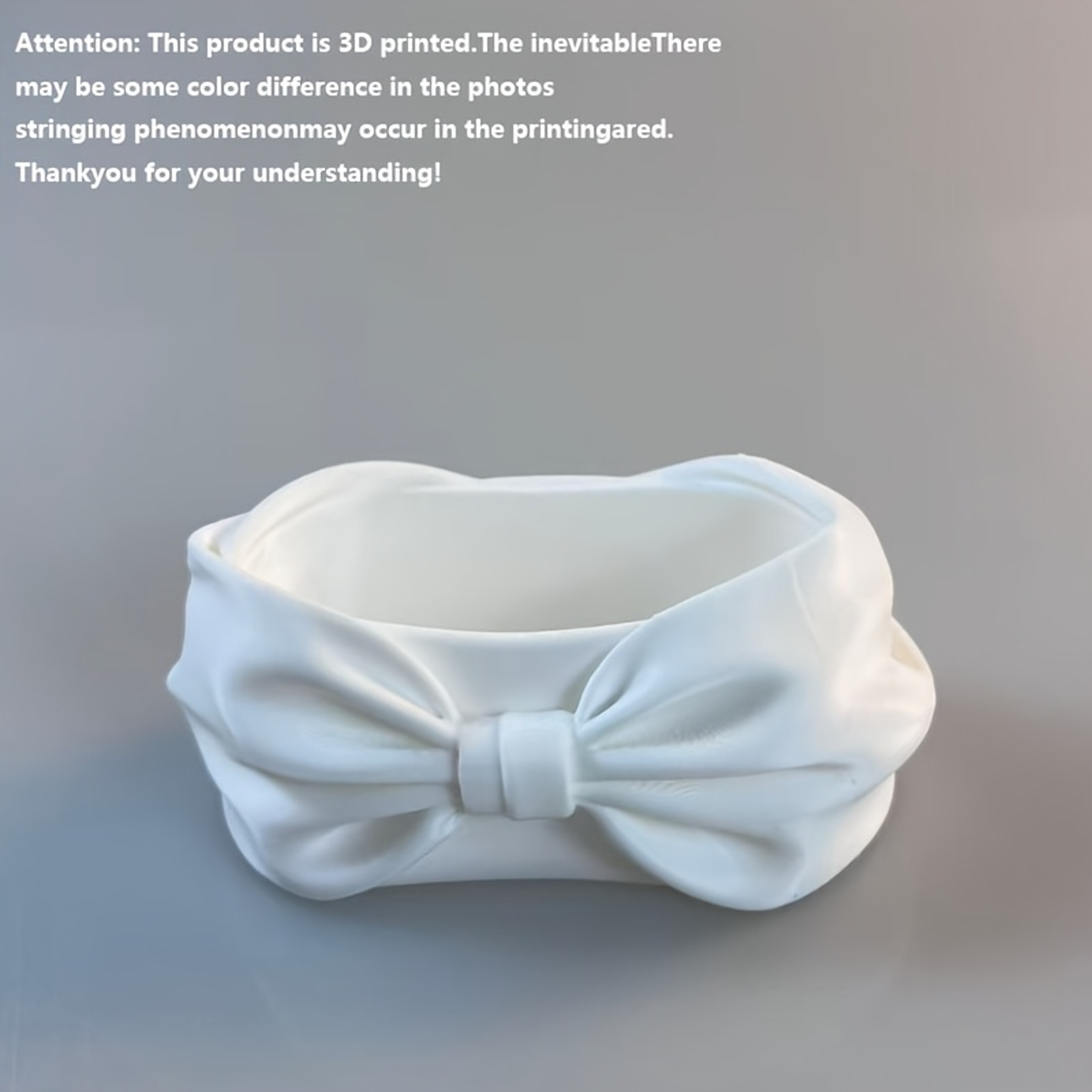 Bow Decorative Jewelry Storage Tray Elegant Home Table Decor Organizer 6