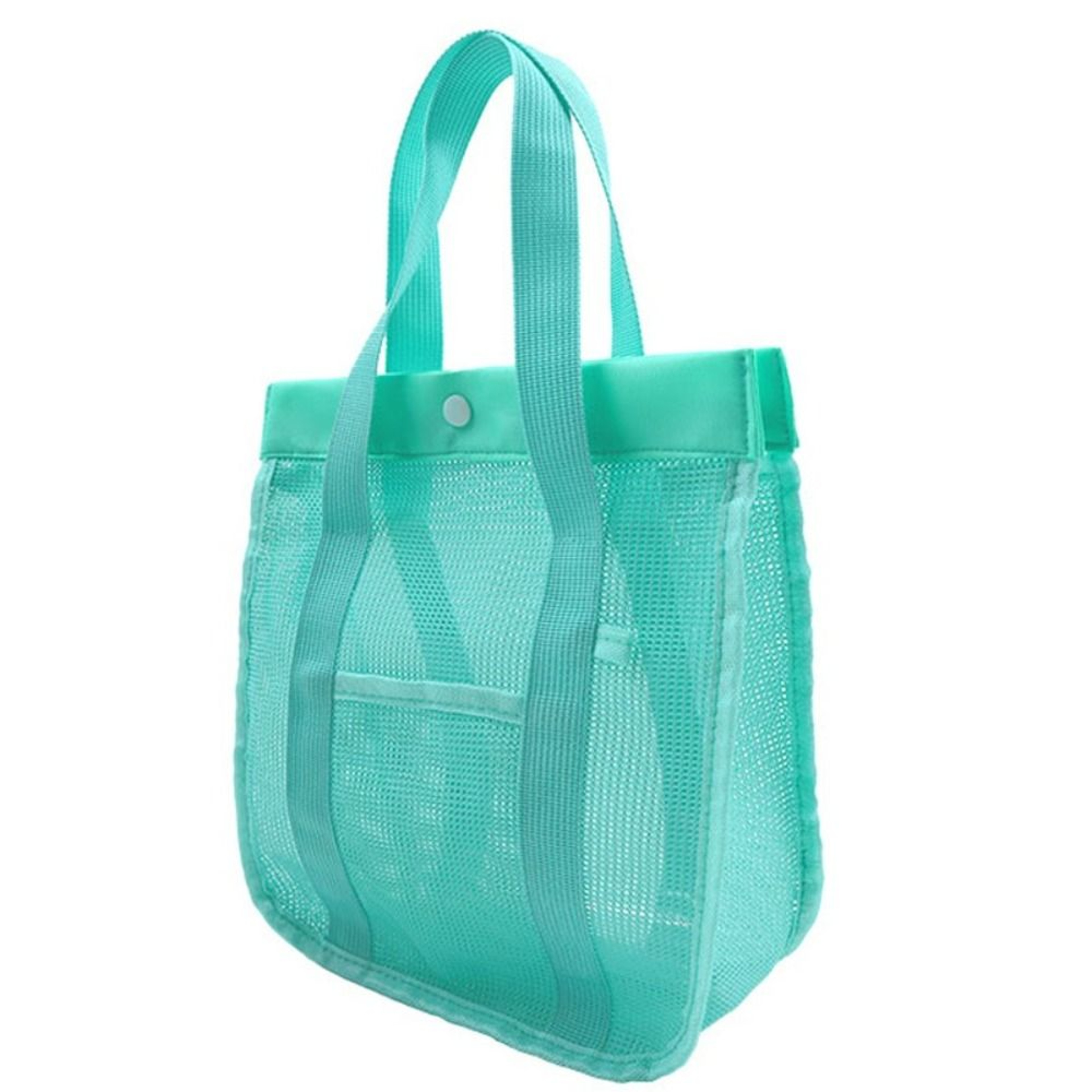 Large Capacity Mesh Bath Bag Portable Toiletry Storage Bag For Beach Swimming 0