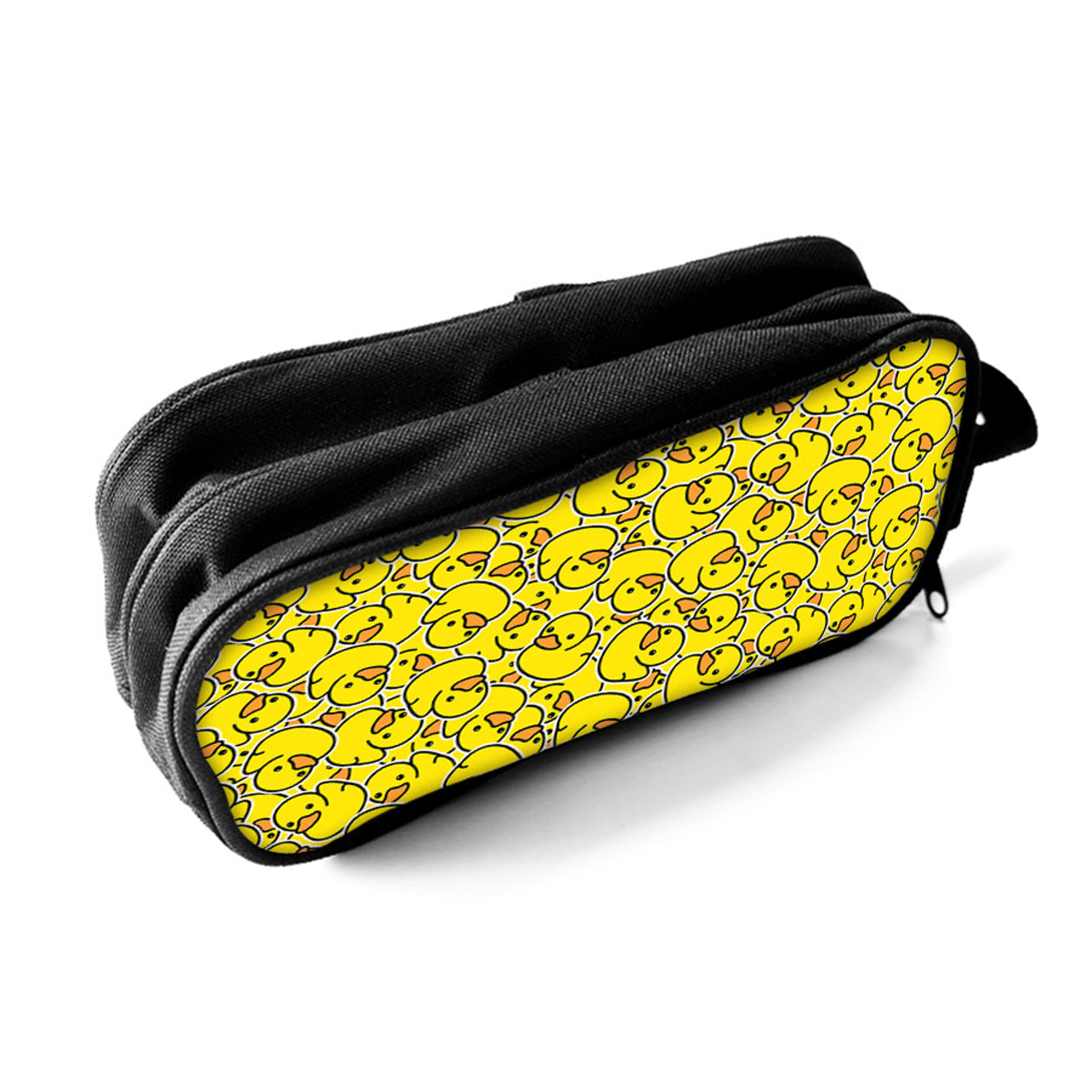 Yellow Duck Double Layer Pencil Case Cute Cartoon School Bag for Kids – view 3