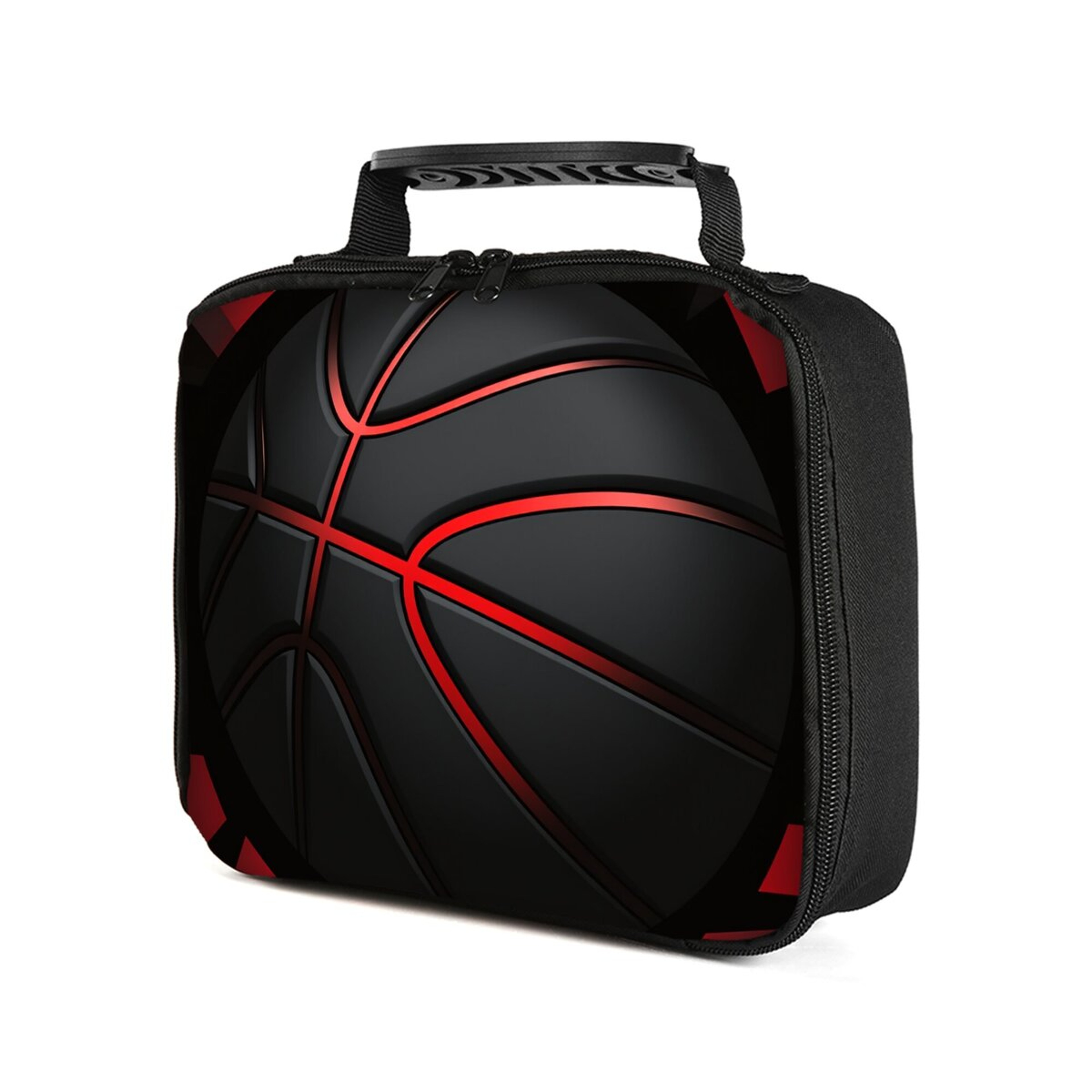 Basketball Cartoon Thermal Lunch Bag for Kids Insulated Lunch Box Gift – view 3