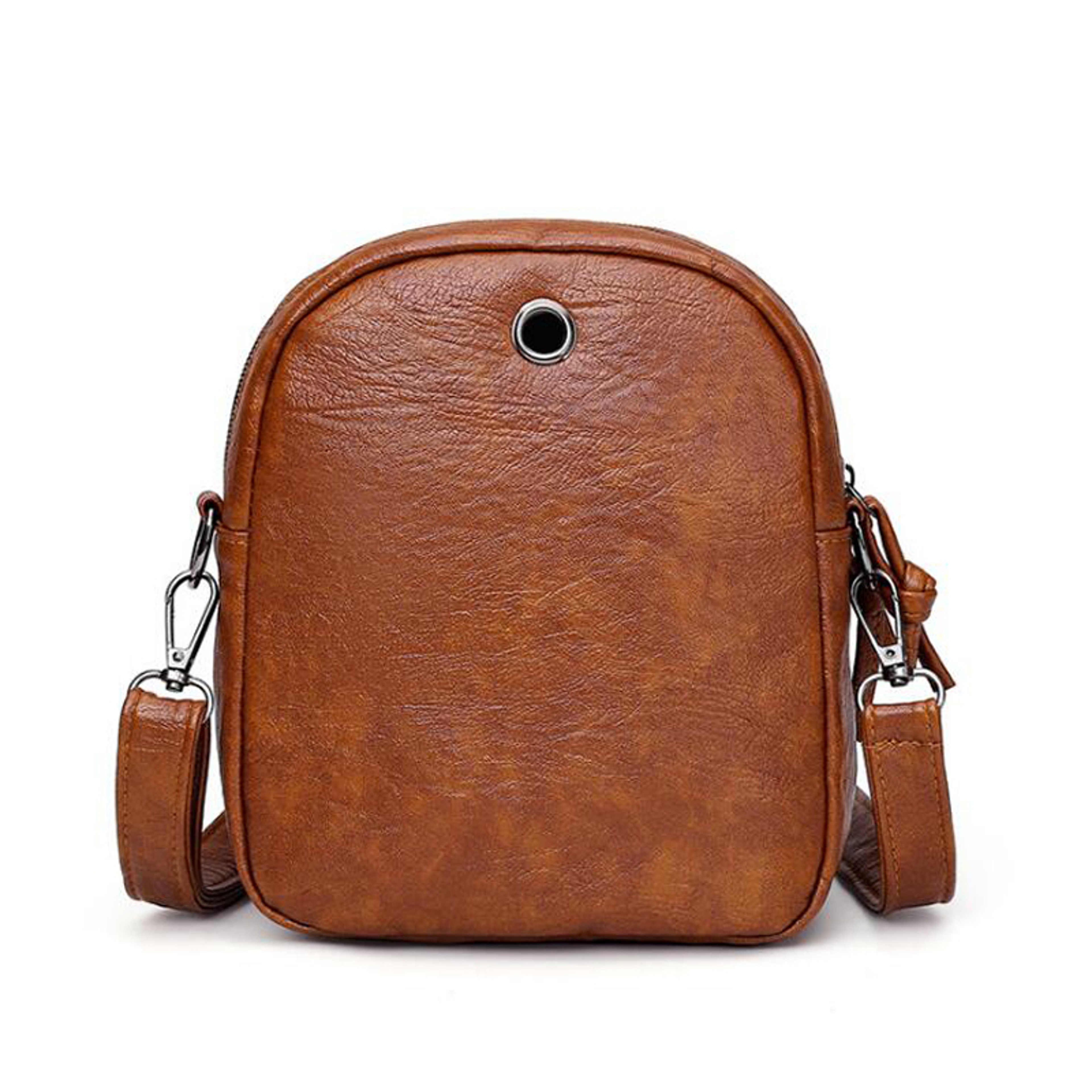 Vintage Casual Crossbody Bag For Women Soft PU Leather Shoulder Purse 3