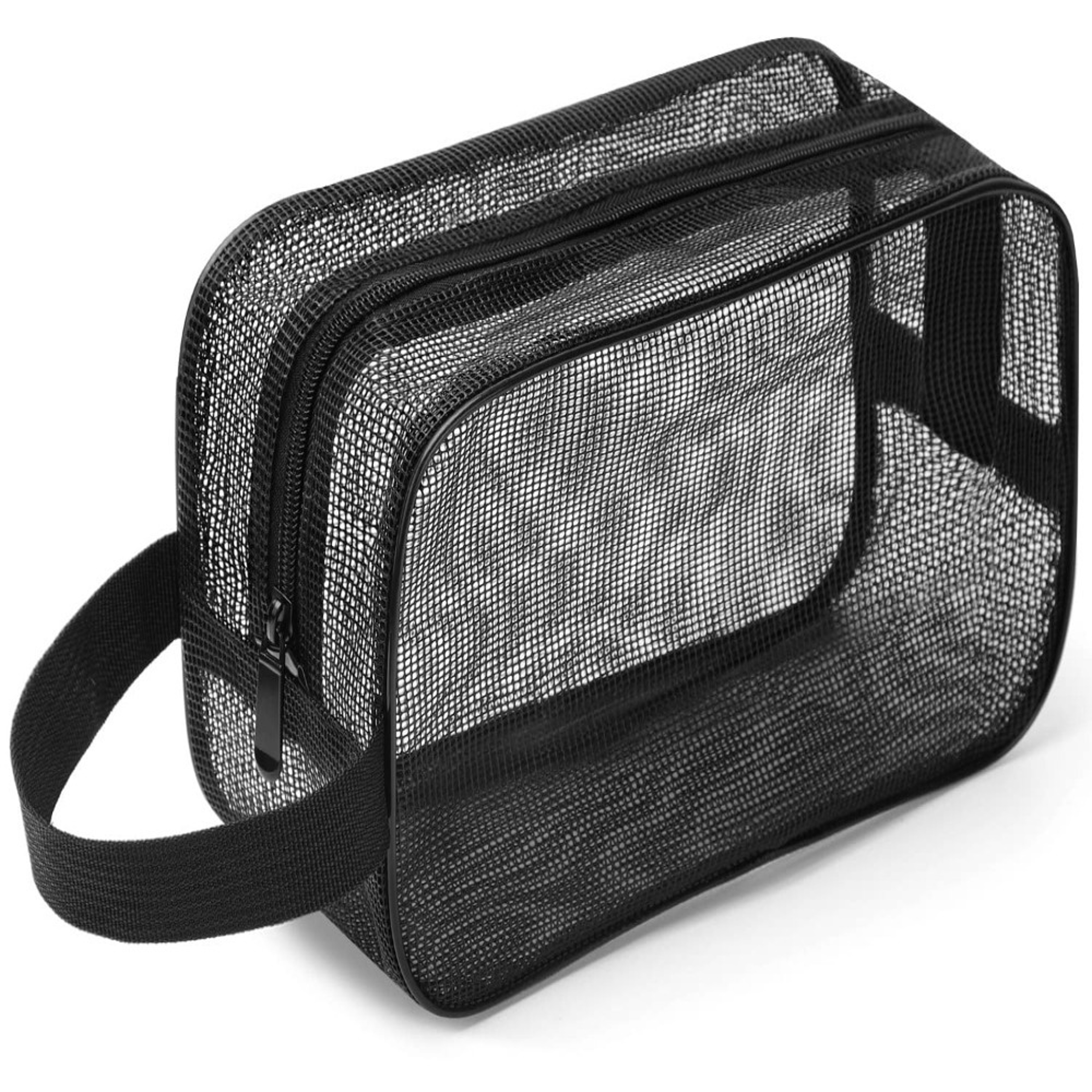 Travel Organizer Bag with Full Mesh Design for Cosmetics Toiletries and Essentials – view 5