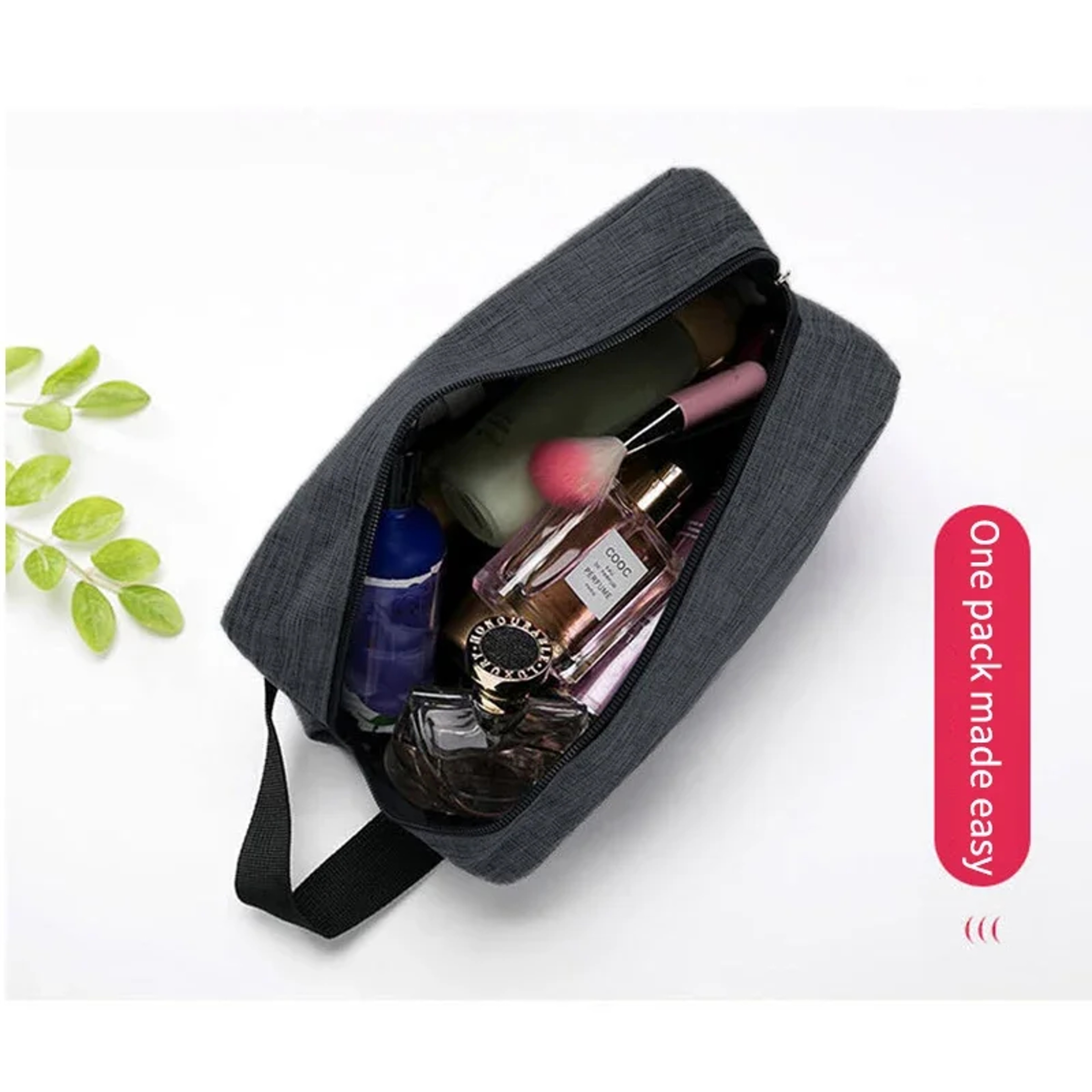 Waterproof Travel Toiletry Bag Makeup Organizer Pouch For Men And Women 3