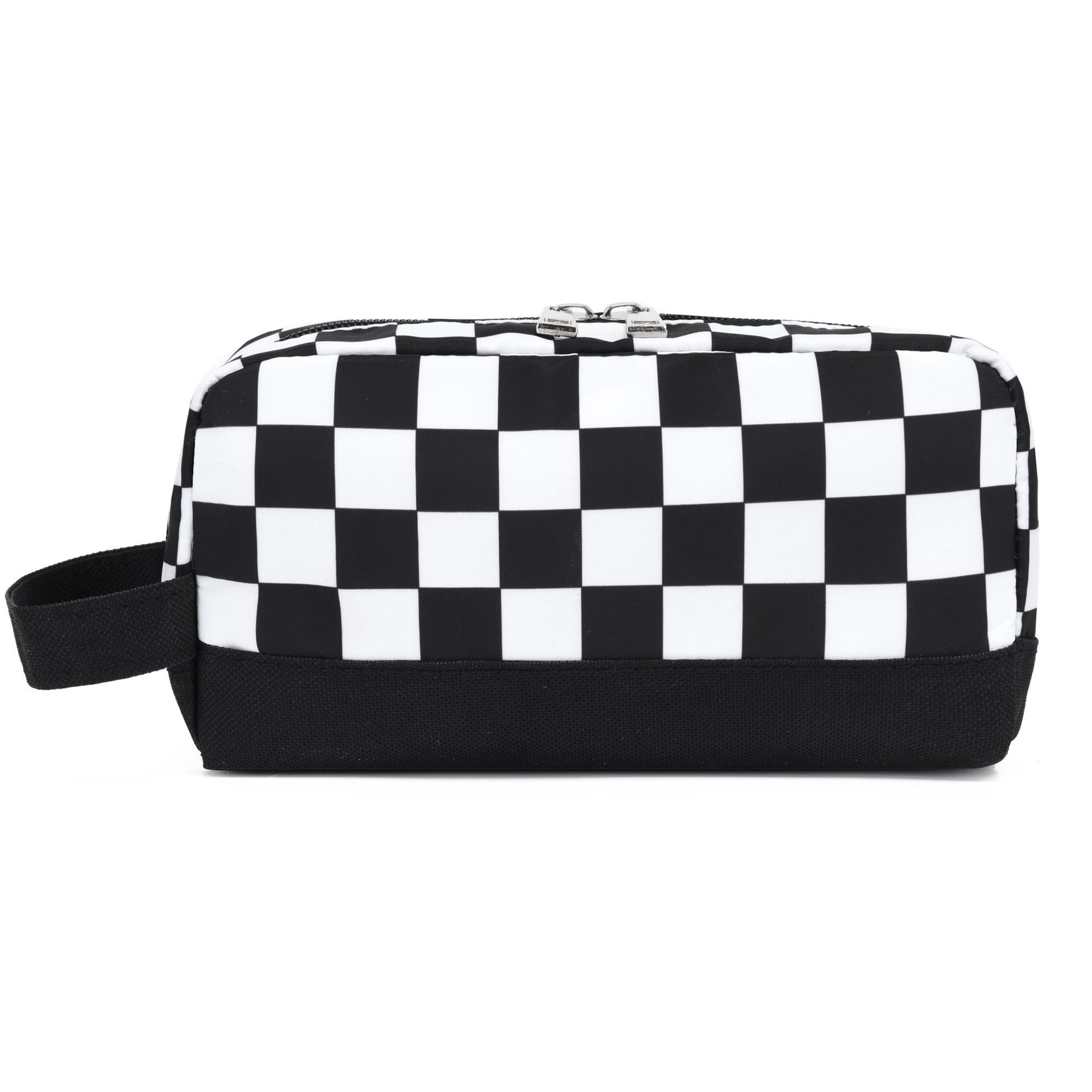 Checkerboard Large Capacity Pencil Case for Students with Stylish School Storage Design – view 6