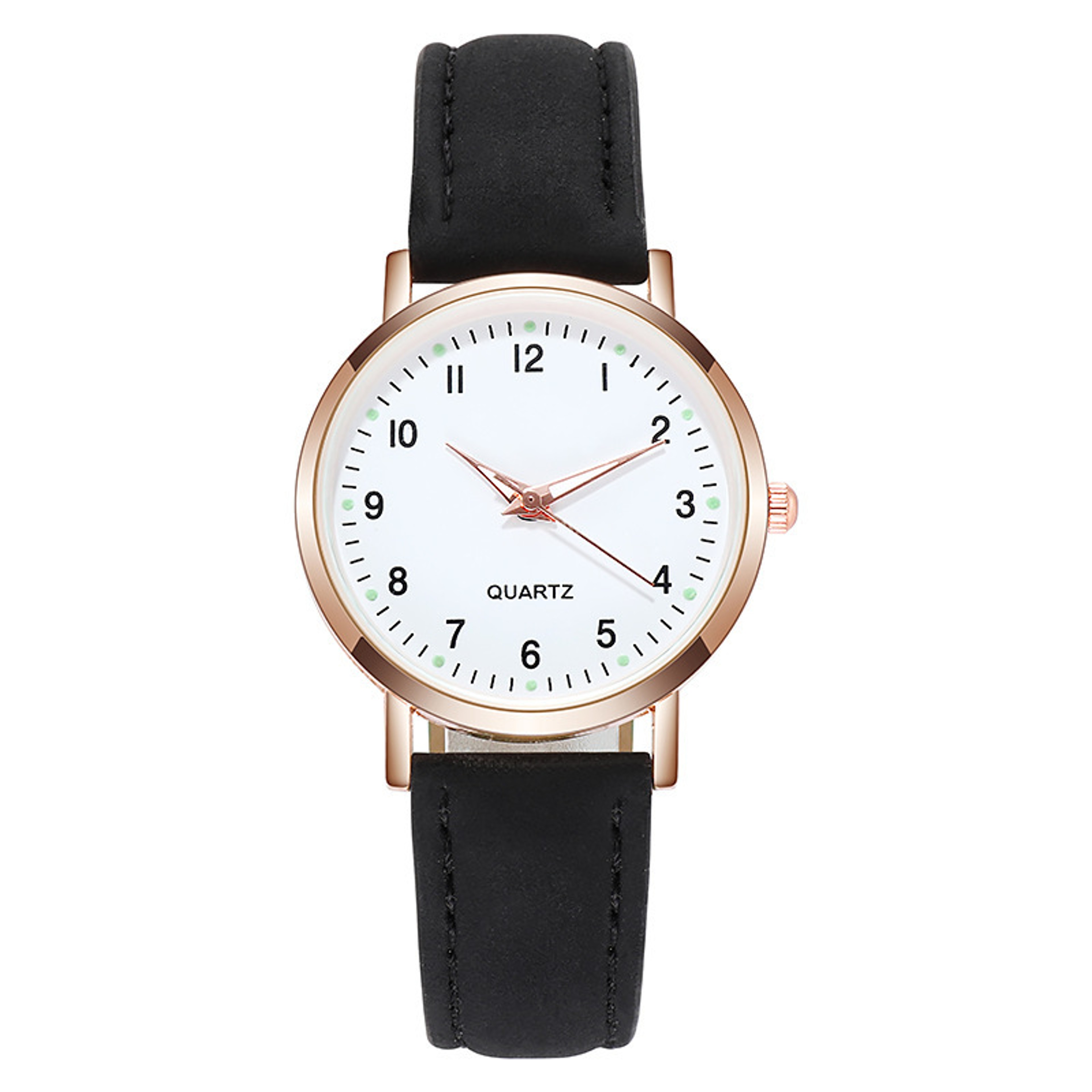 Luminous Leather Strap Womens Quartz Watch Small Dial Elegant Fashion Timepiece – view 8