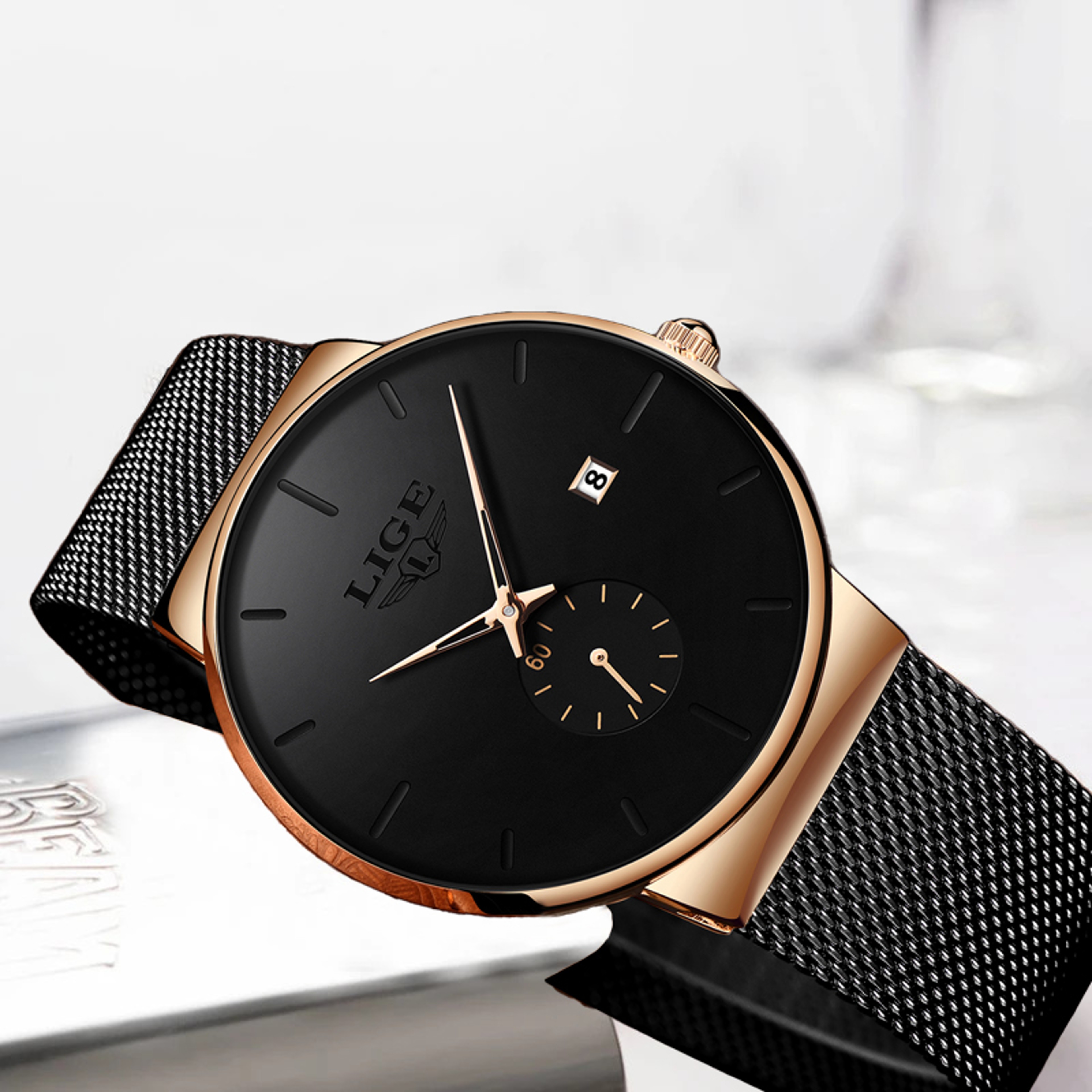 Elegant Slim Women Quartz Watch Waterproof Casual Luxury Business Wristwatch 0