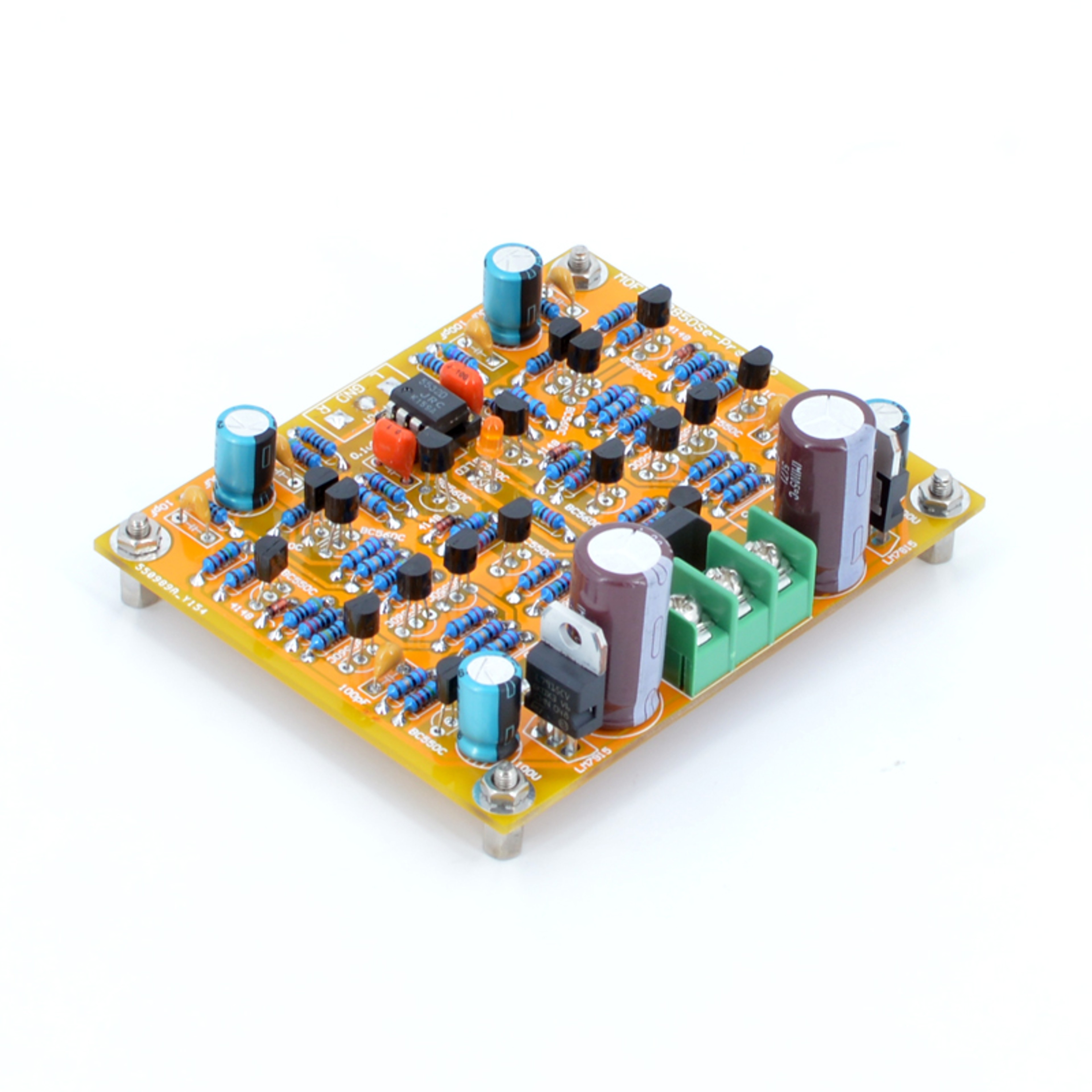 DIY Stereo Preamplifier Kit Finished Audio Board 0