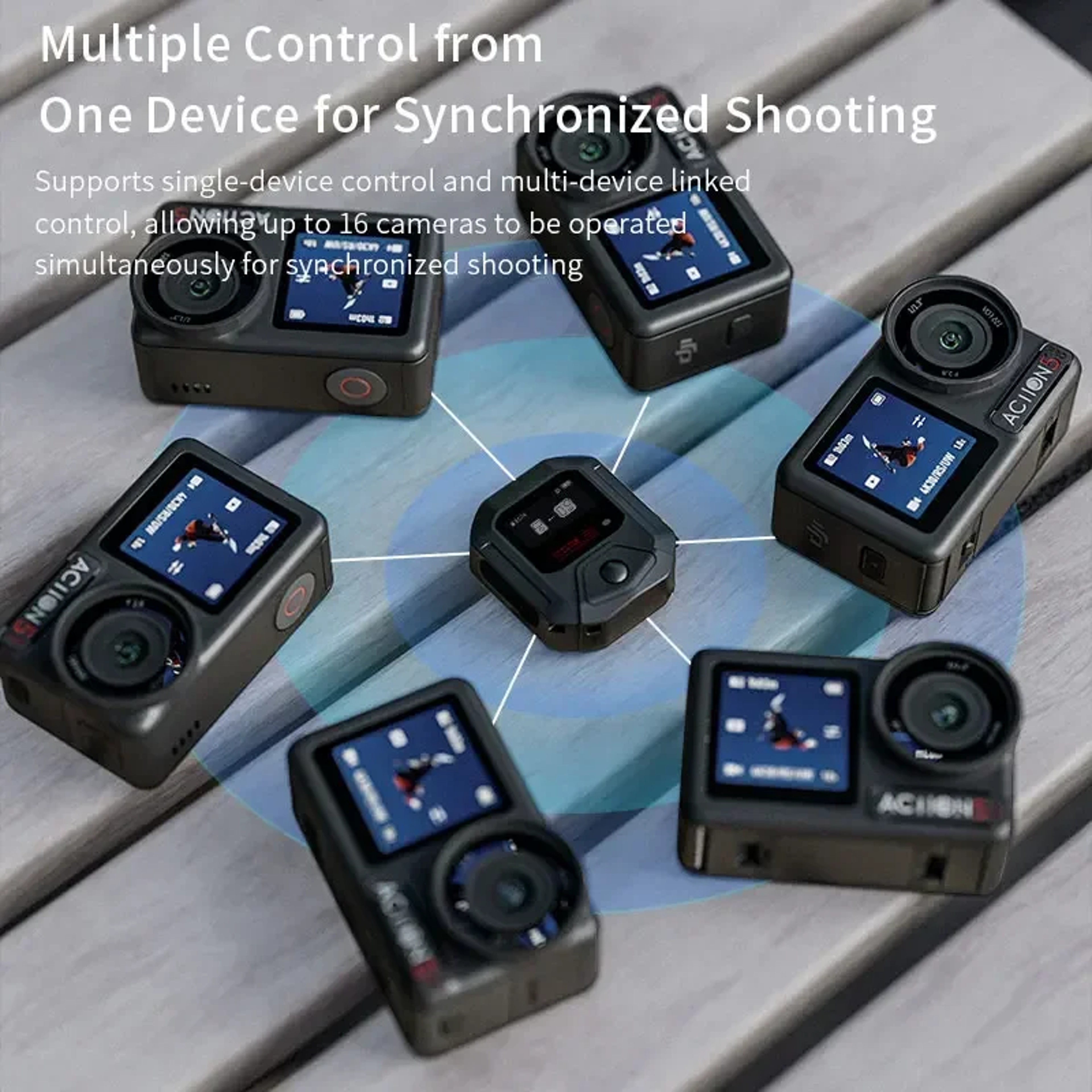 GPS Bluetooth Remote Controller For DJI Osmo Action 2