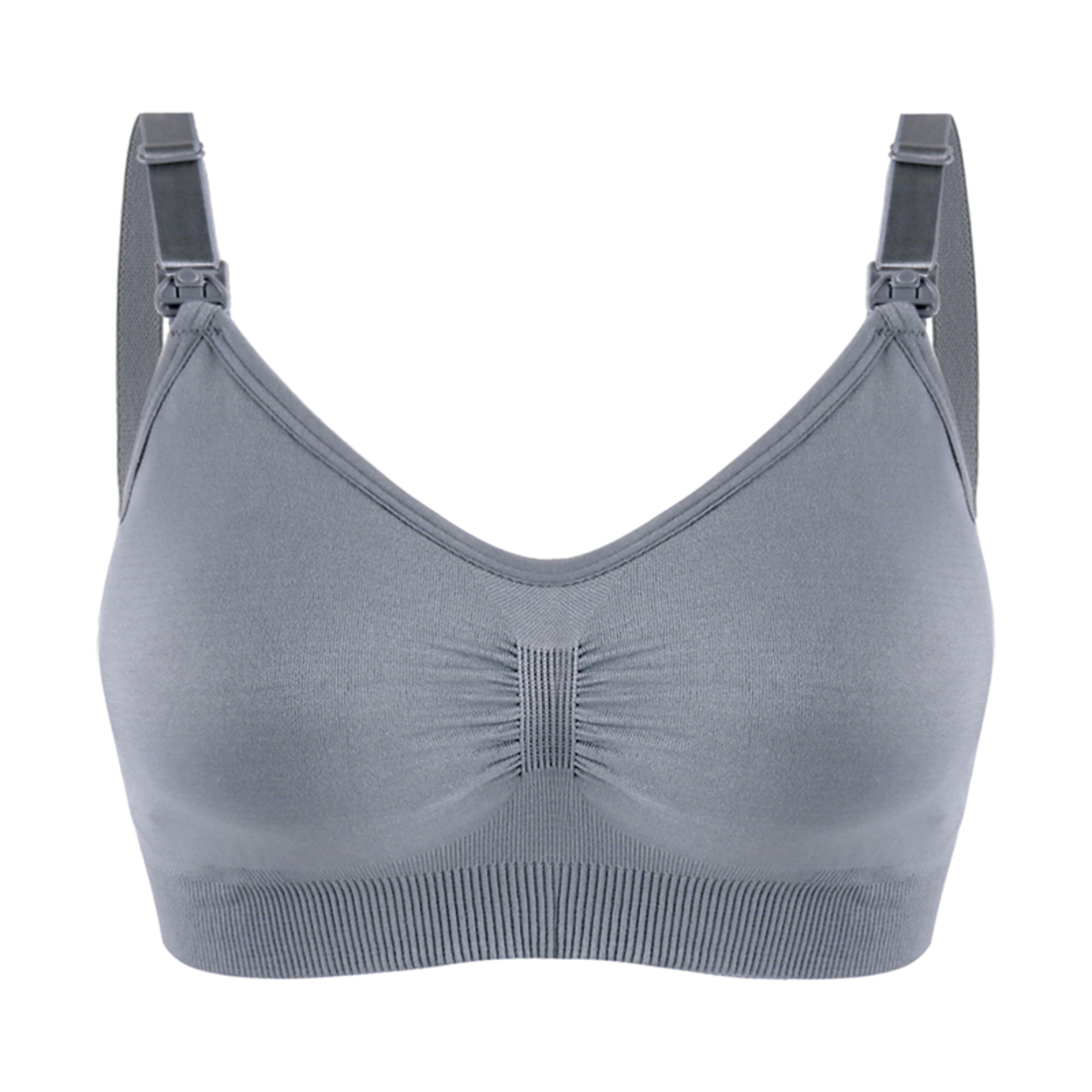 Plus Size Seamless Nursing Bra Breathable Maternity Breastfeeding Bra – view 20