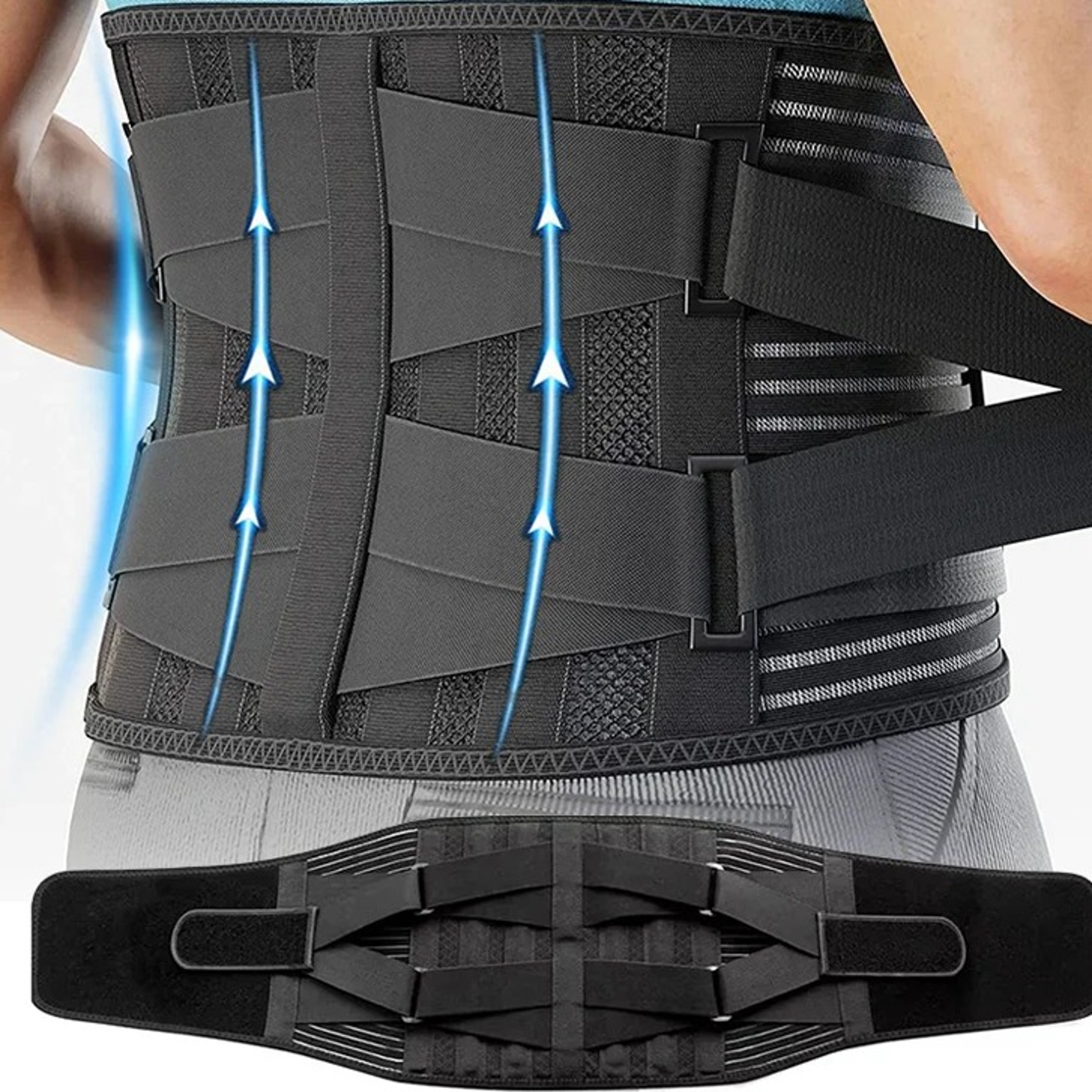 Lumbar Support Back Brace for Lower Back Pain Relief Heavy Lifting and Daily Comfortjpg