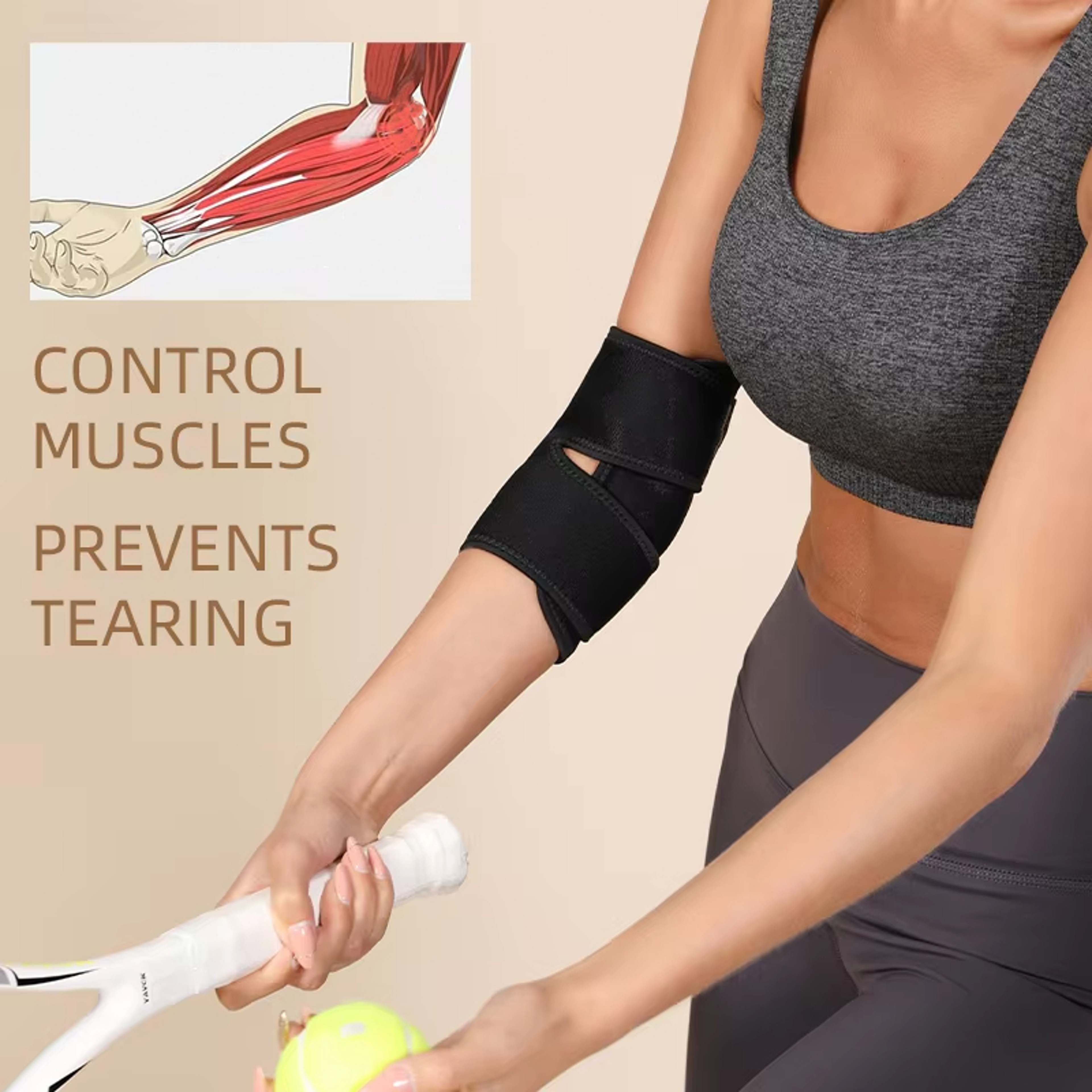 Elbow Compression Sleeve For Tennis Elbow Tendonitis Support And Joint Comfort 2