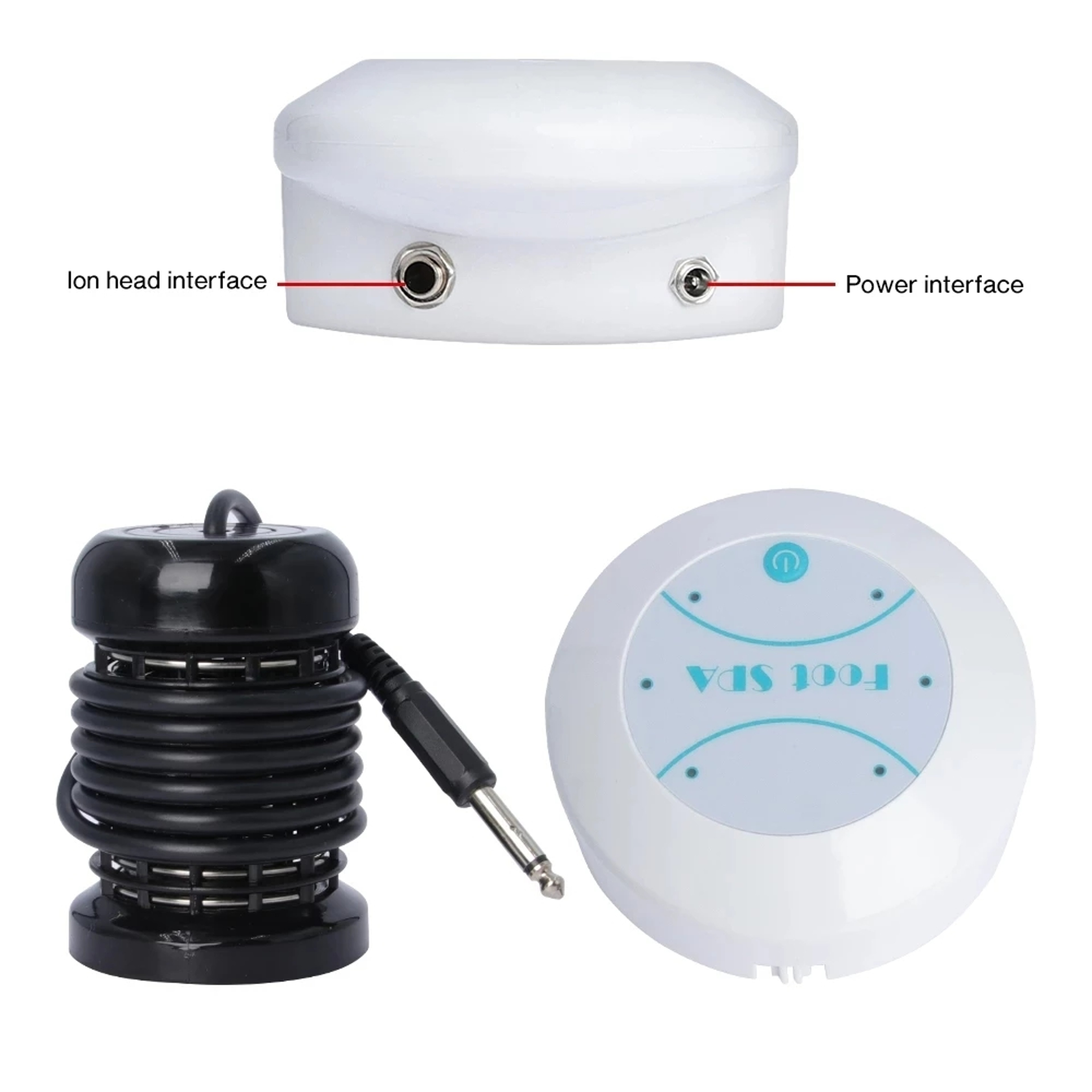 Ionic Foot Spa Massager With Vibration Therapy For Relaxing At Home Foot Care 2