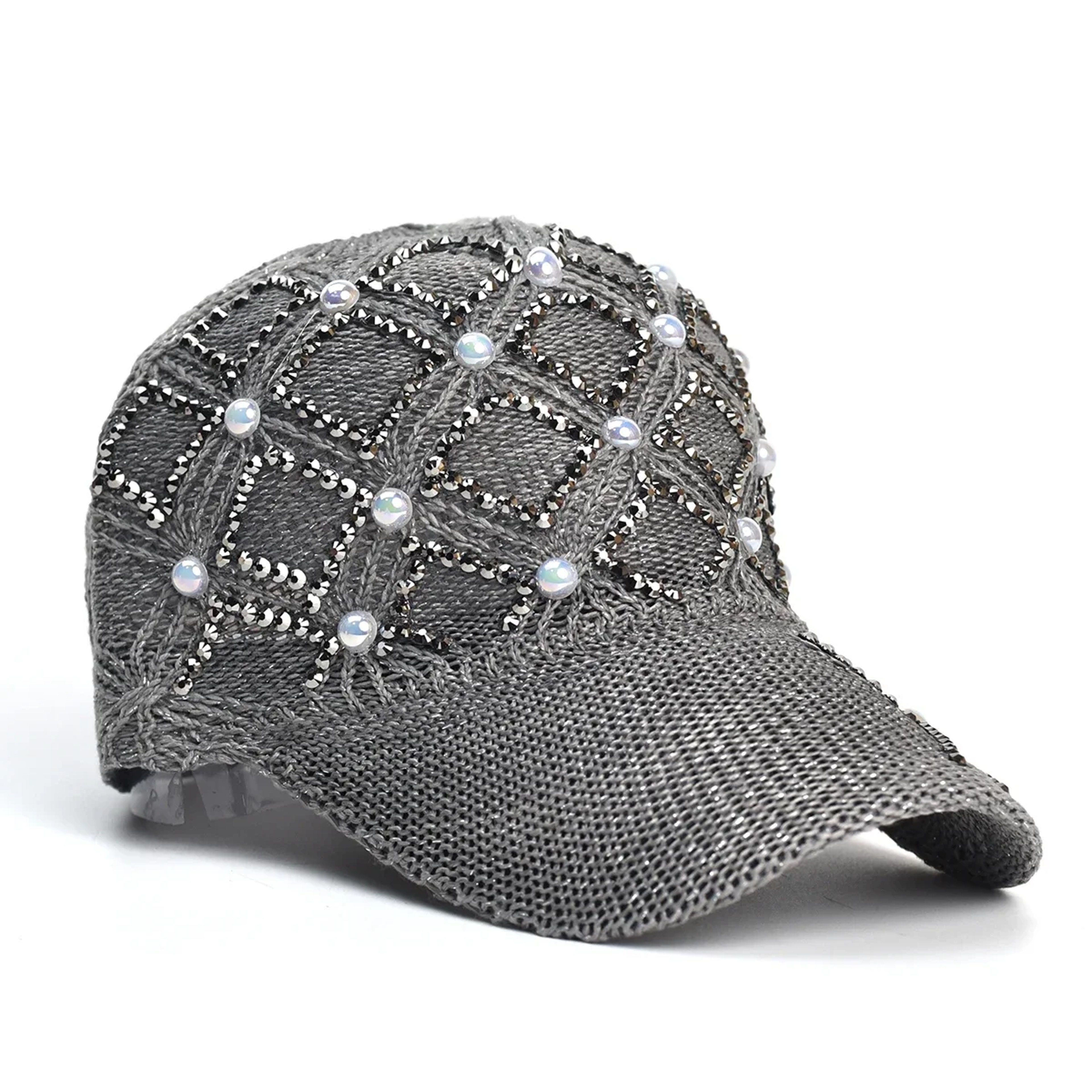 Womens Straw Baseball Cap UV Protection Adjustable Summer Sun Hat – view 10