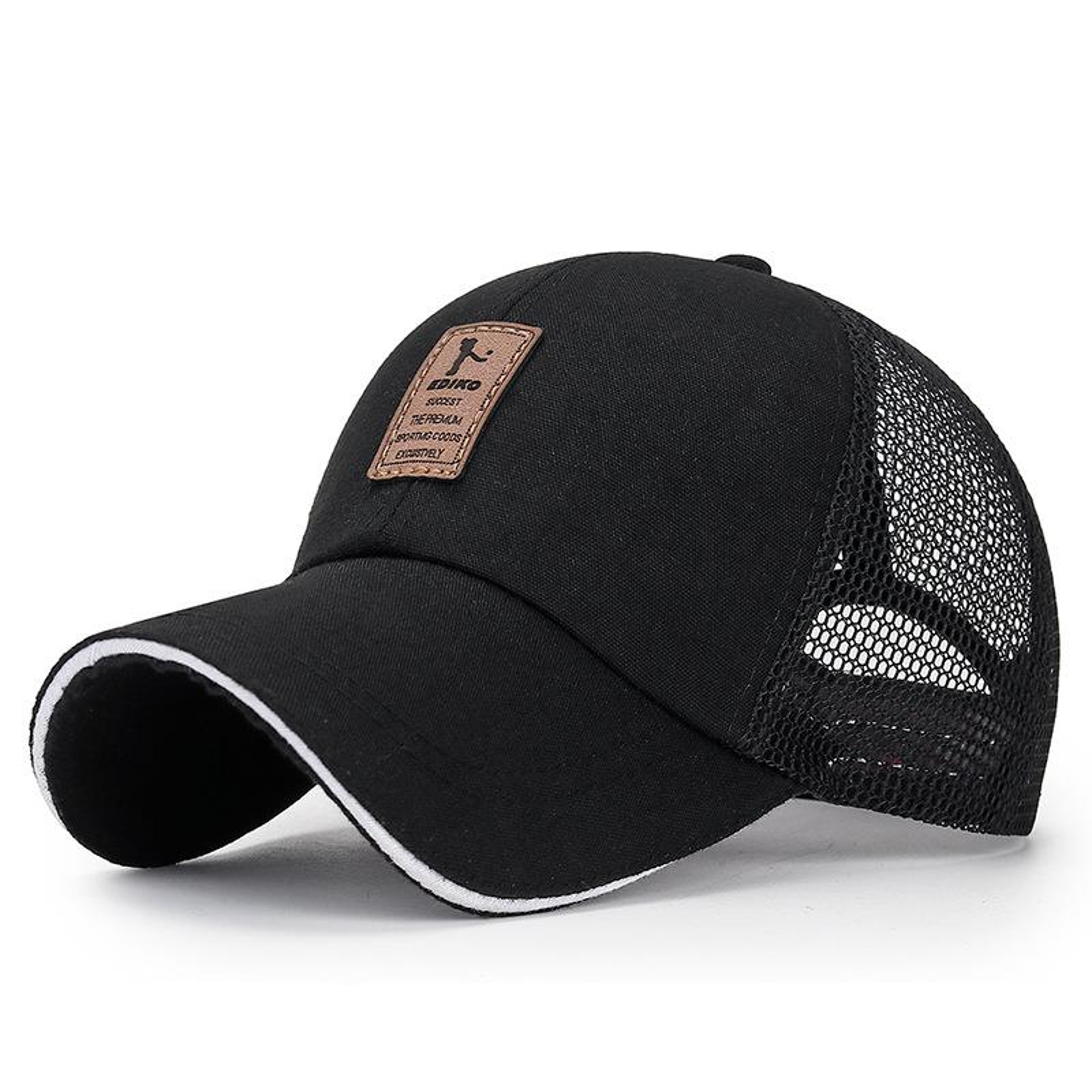 Unisex Breathable Mesh Trucker Cap Adjustable Snapback Baseball Hat For Everyday Streetwear 3