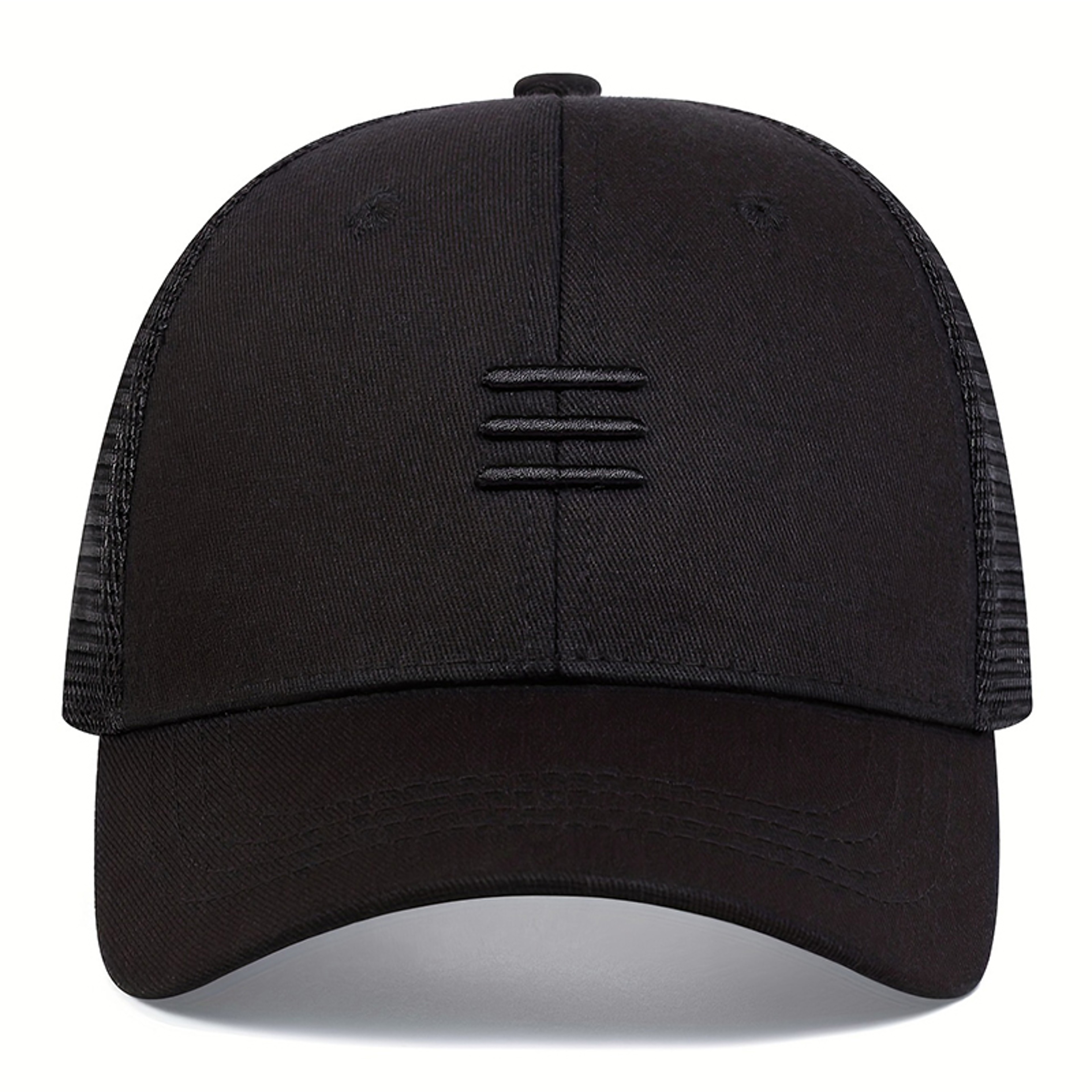 Breathable Mesh Trucker Cap Adjustable Snapback Hat for Men and Women – view 5