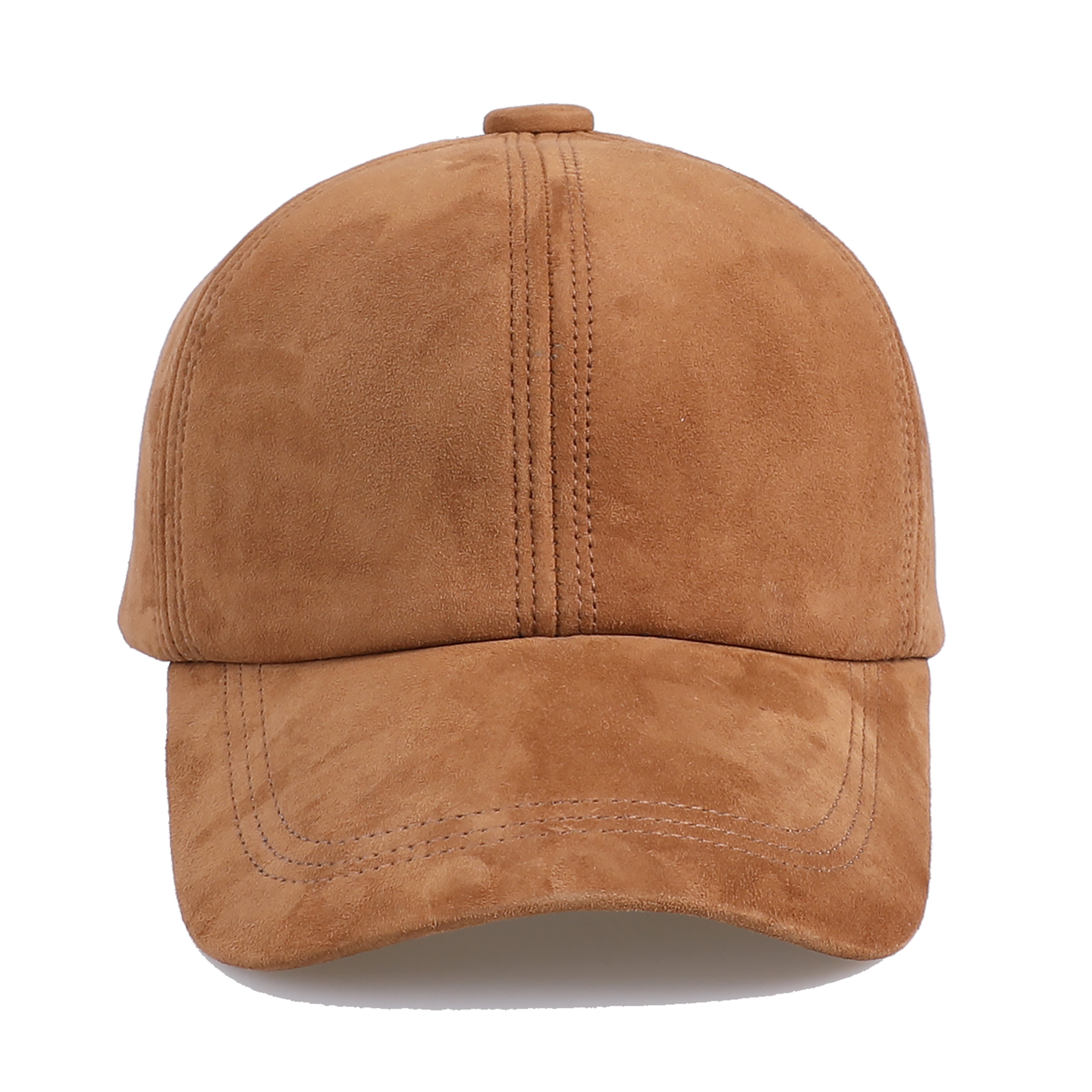 Genuine Suede Leather Baseball Cap Adjustable Unisex Hat for Men and Women – view 3