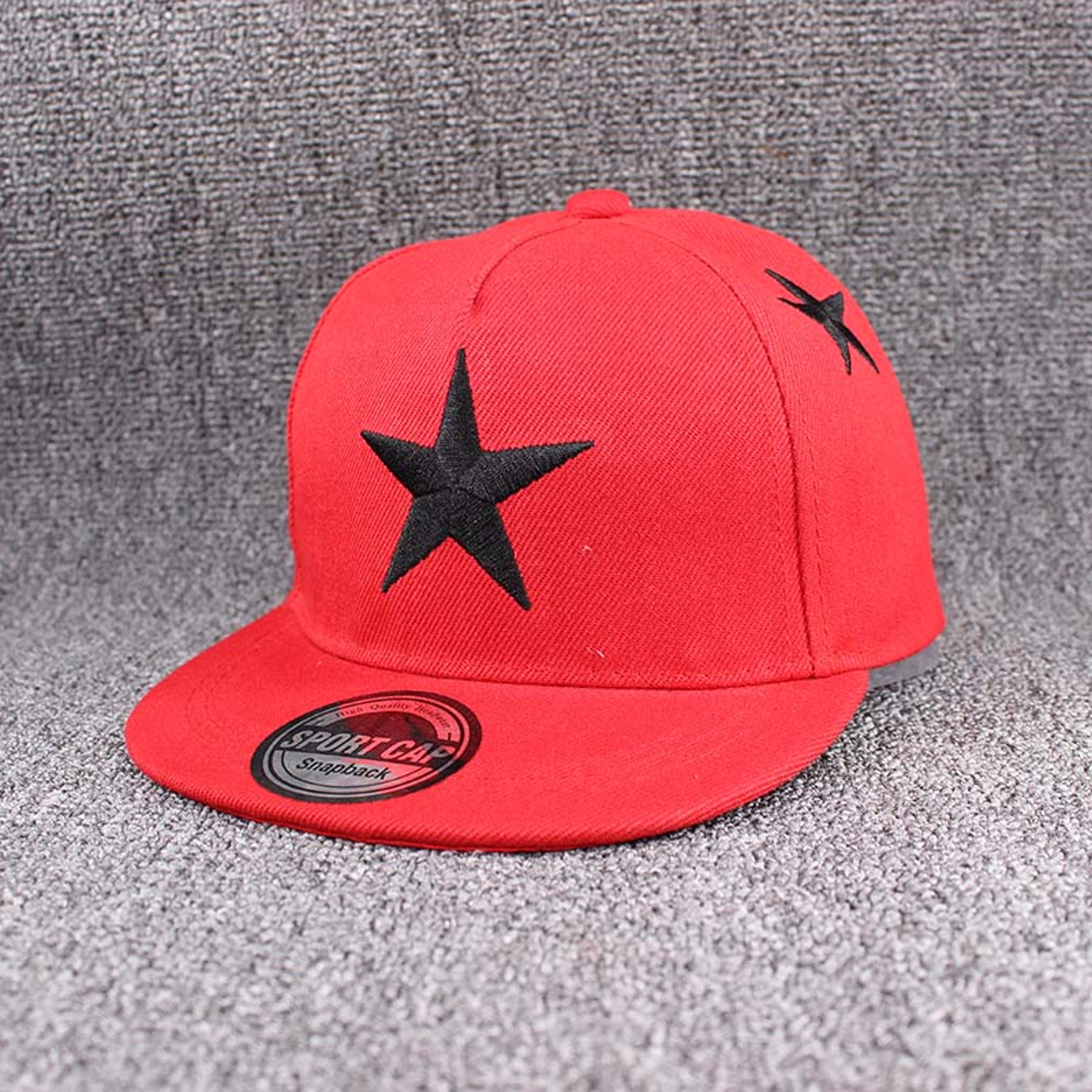 Kids Star Baseball Cap Adjustable Snapback Sun Hat For Boys And Girls 7