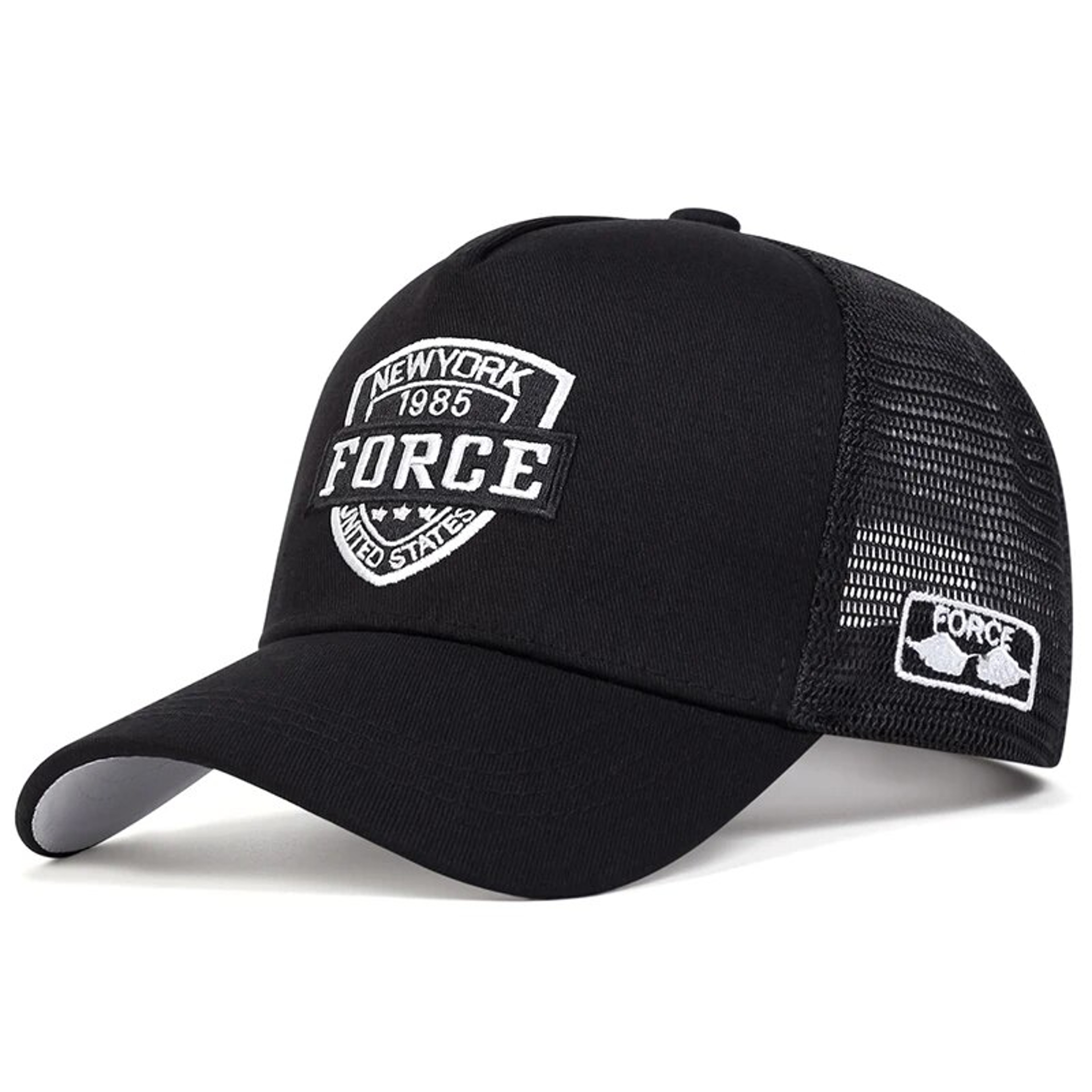 Breathable Mesh Baseball Cap Adjustable Snapback Trucker Hat For Men And Women 2