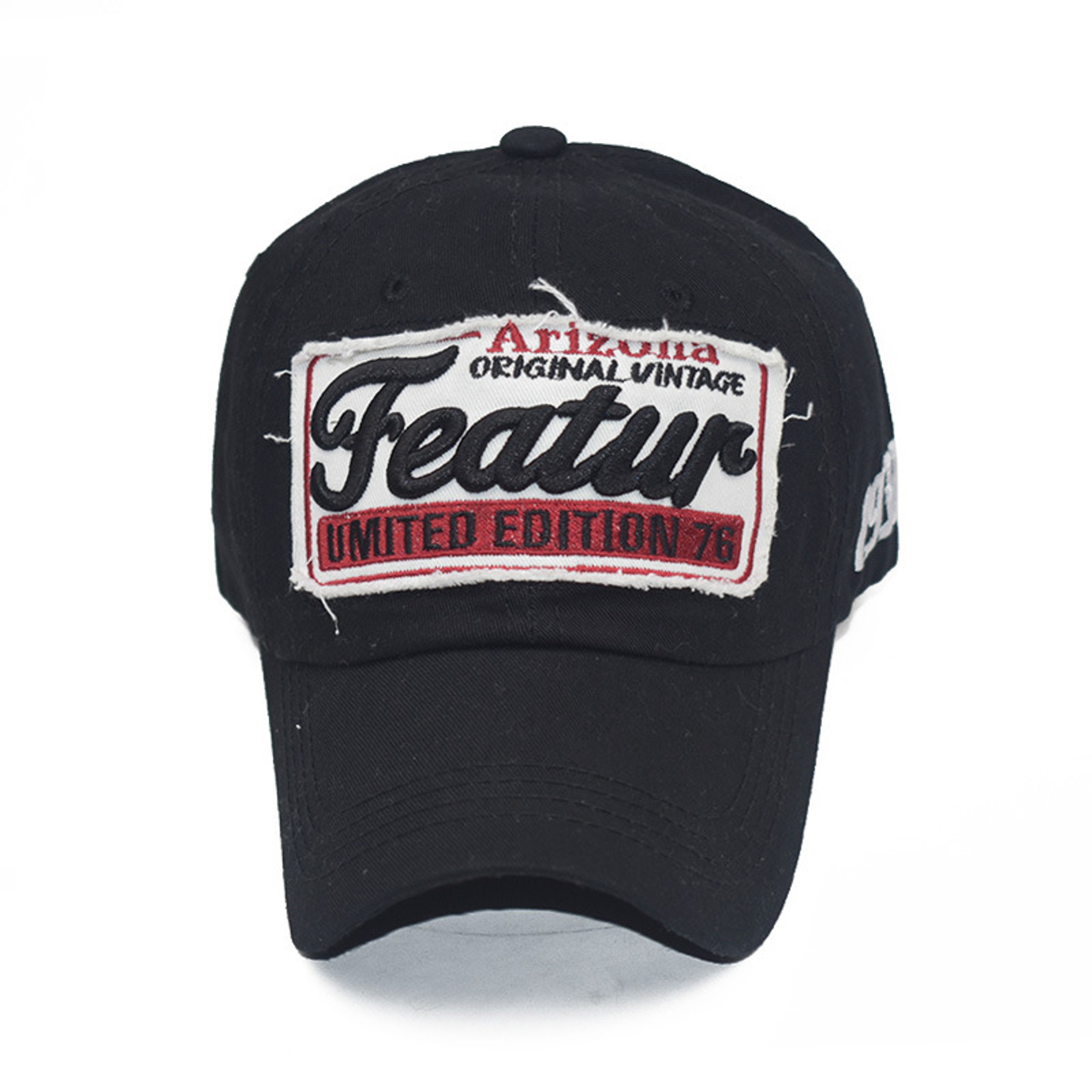 Adjustable Cotton Baseball Cap with Letter Embroidery for Men and Women – view 5