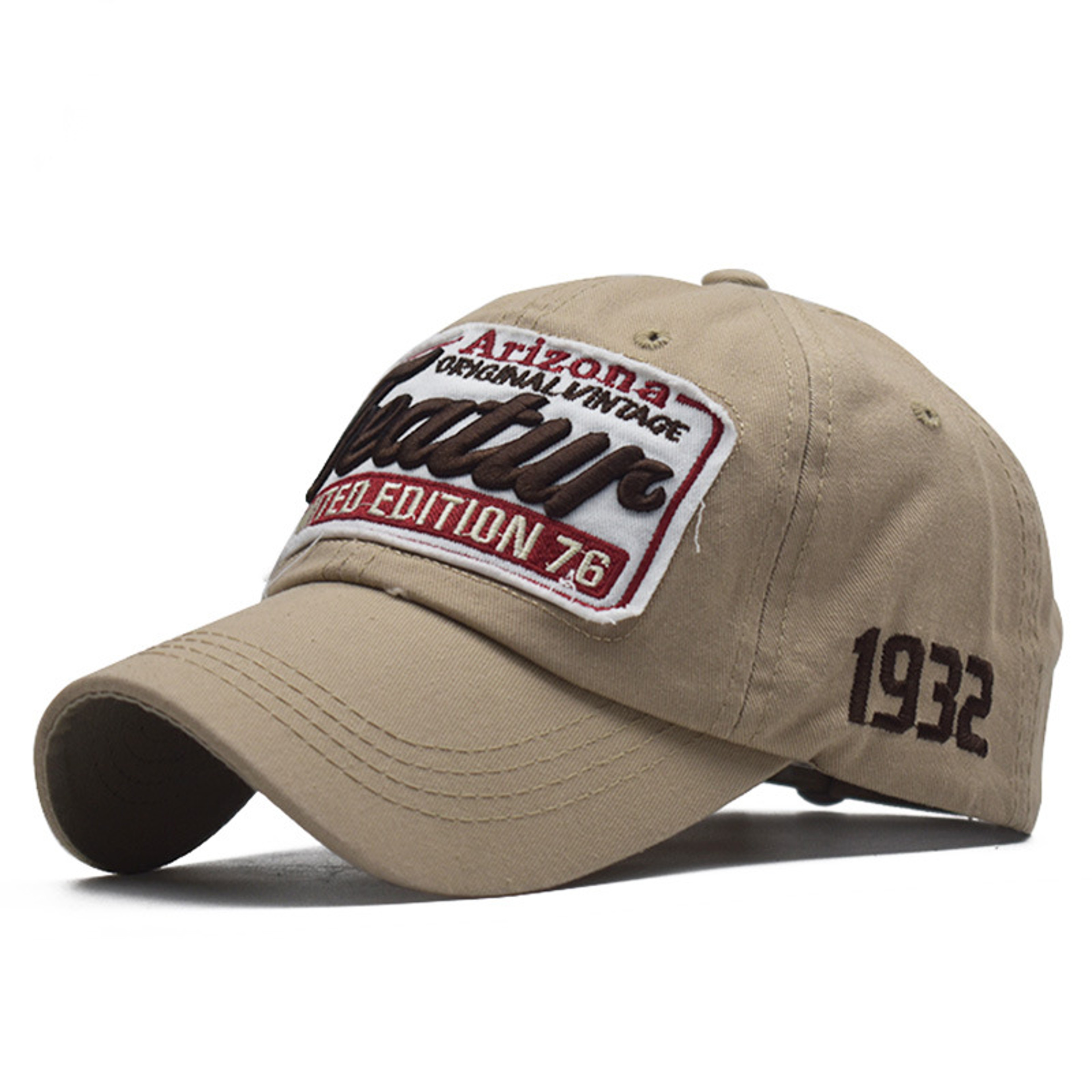 Adjustable Cotton Baseball Cap with Letter Embroidery for Men and Women – view 12