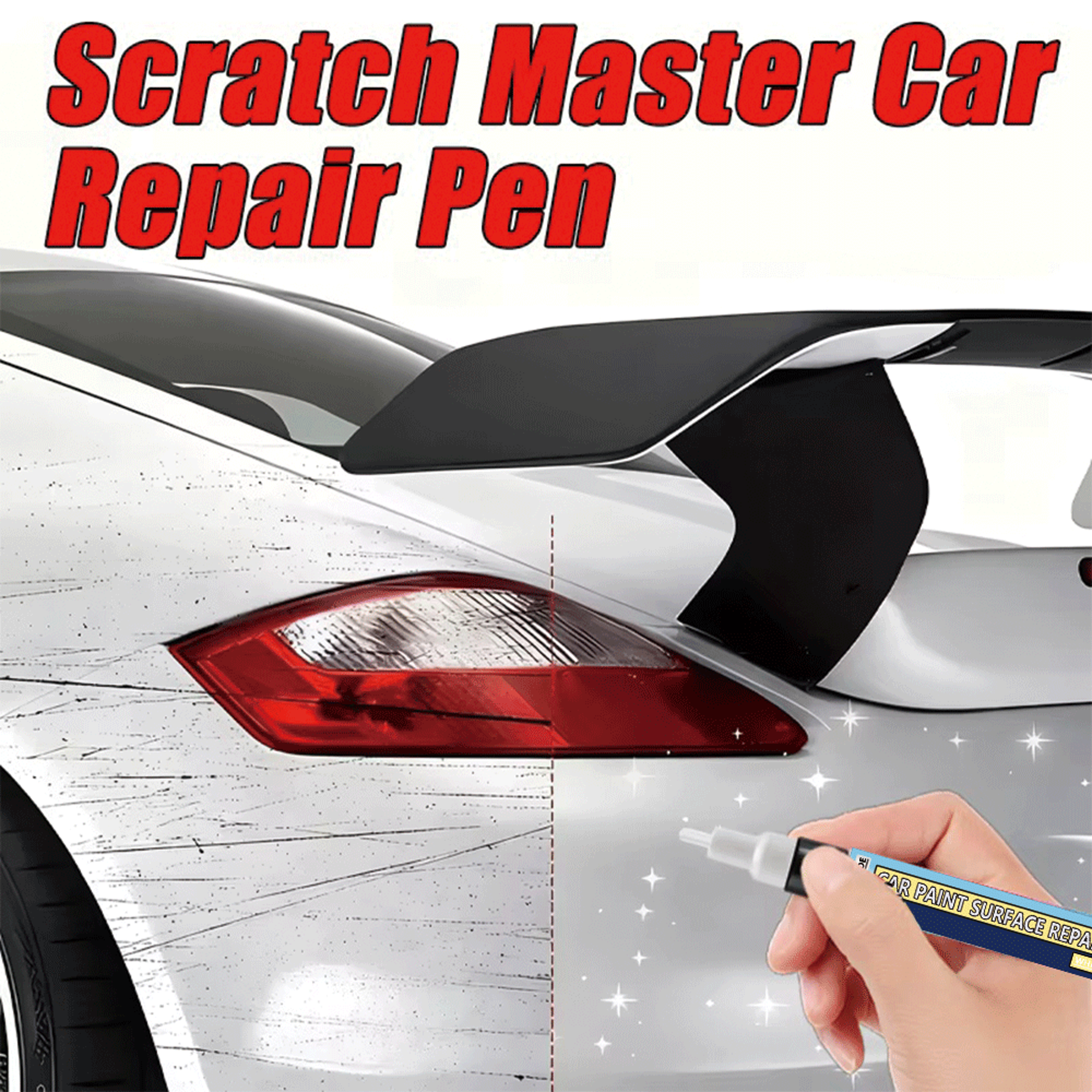Car Scratch Repair Pen Waterproof Auto Touch Up Paint Marker for Quick Paint Care – view 3