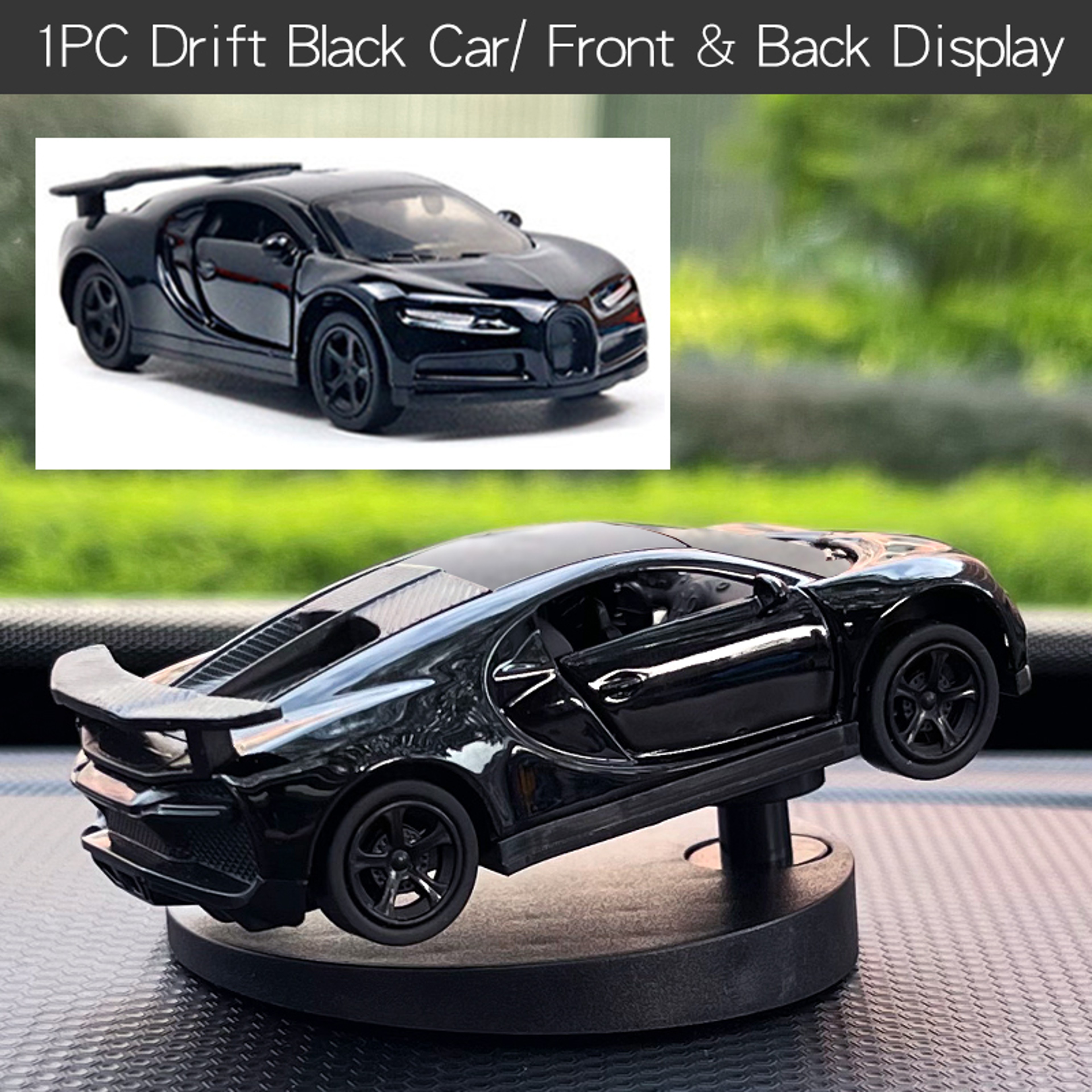 Drift Car Dashboard Toy Swing Turning Sports Car Ornament Interior Decoration 9