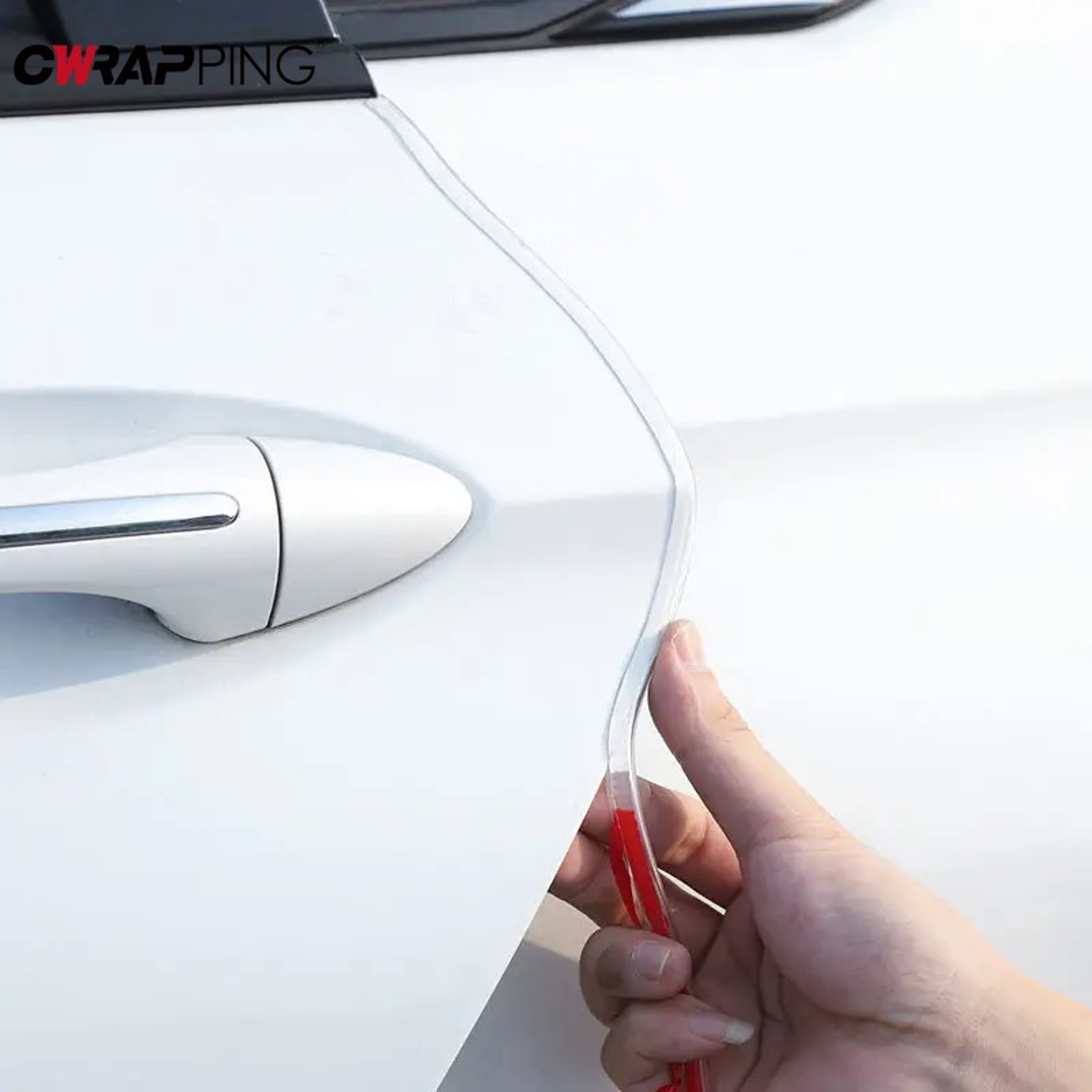 Clear U Shape Car Door Edge Guard Scratch Protection Trim 1