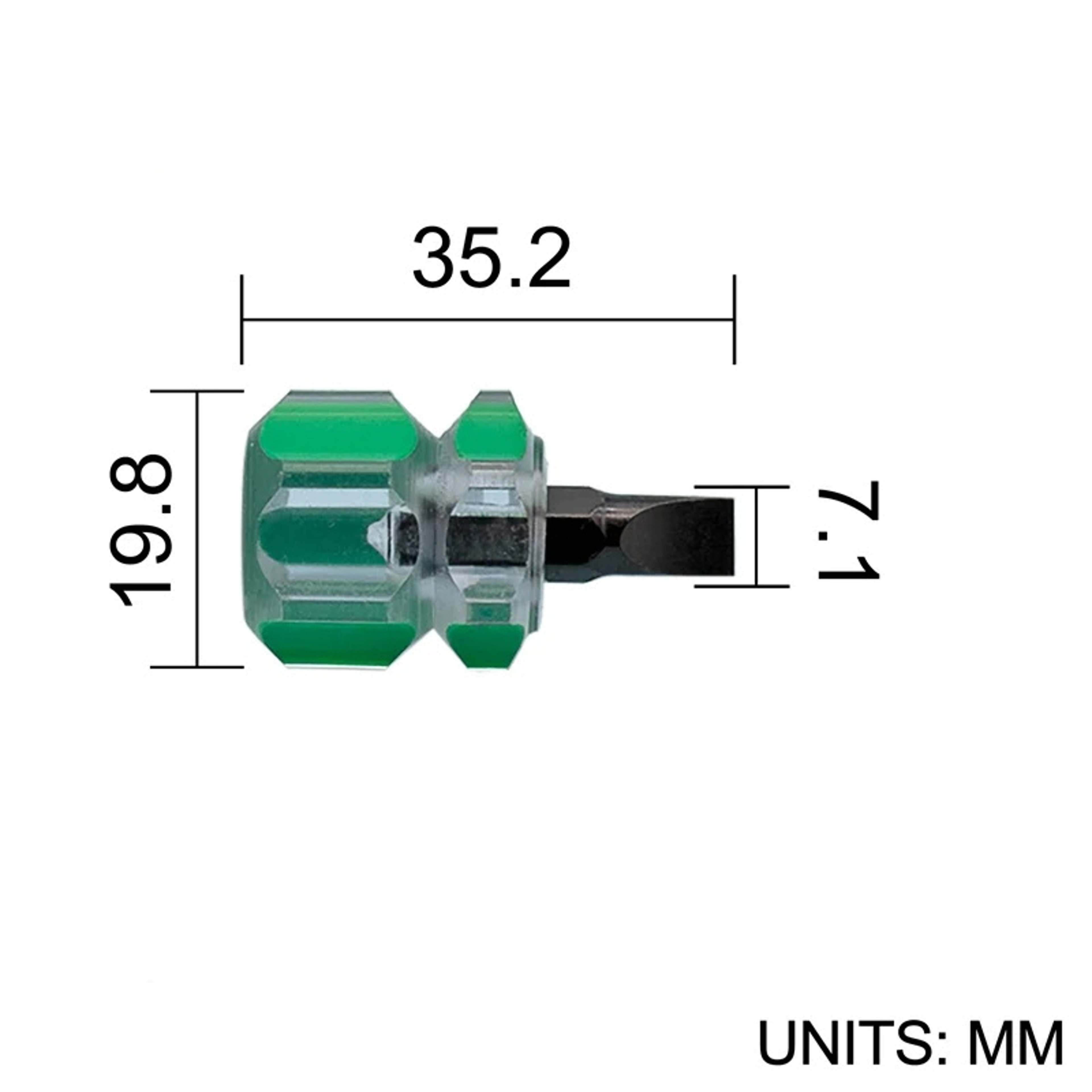 Mini Precision Screwdriver Set Compact Short Handle Repair Tool For Tight Space 4