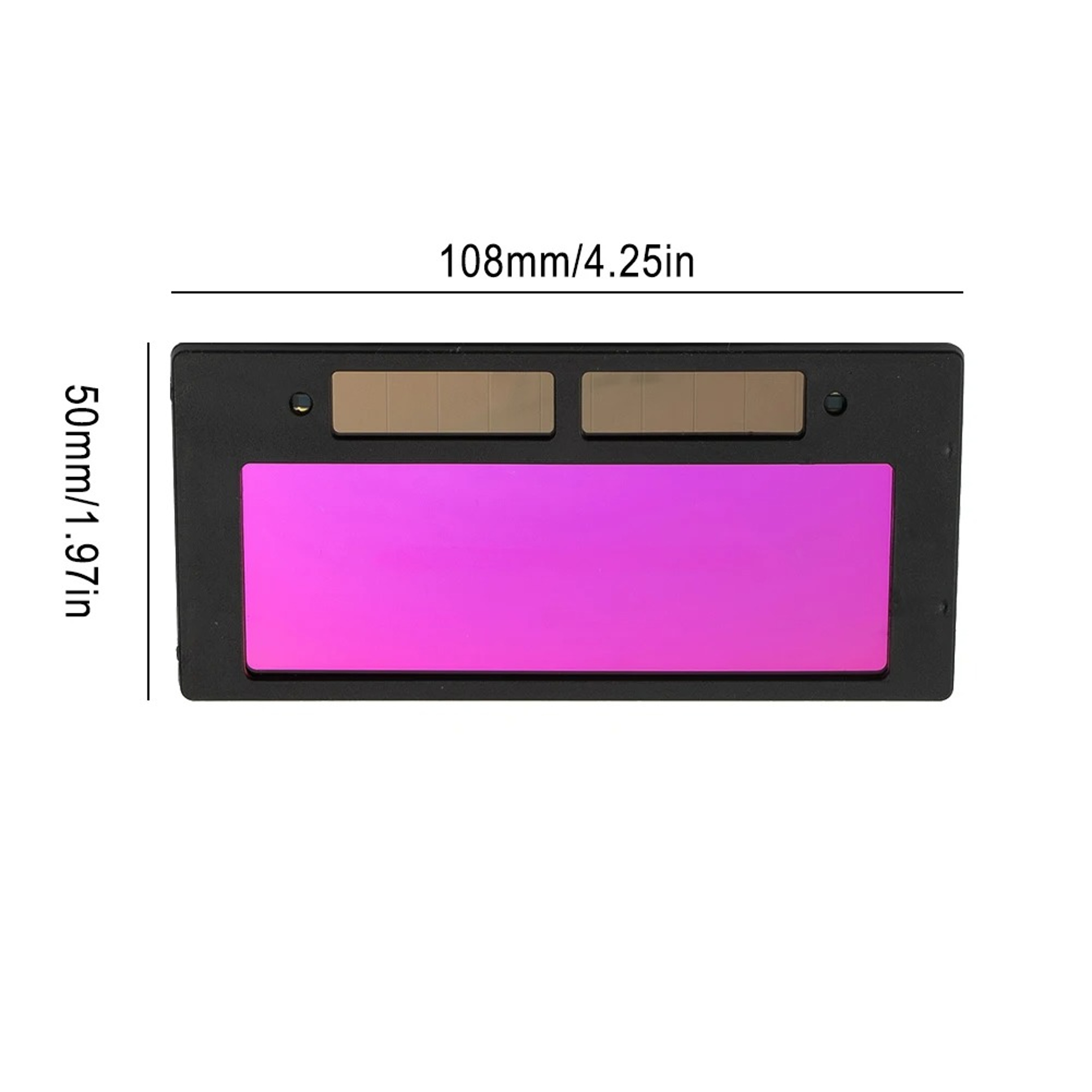 Solar Powered Auto Darkening Welding Helmet with Variable Shade LCD Face Shield – view 7