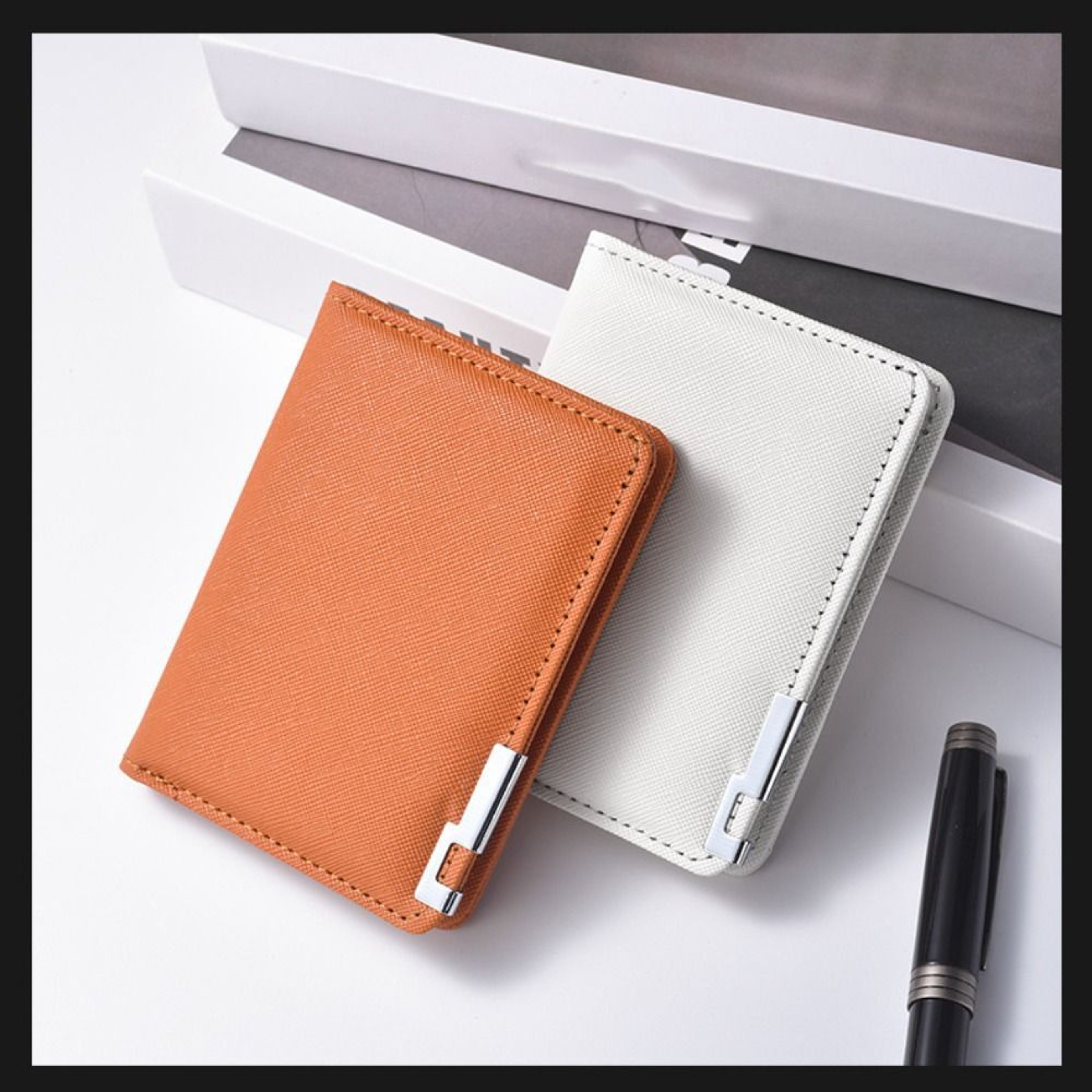 Retro Slim PU Leather Bifold Wallet With Multiple Pockets And Coin Storage 1