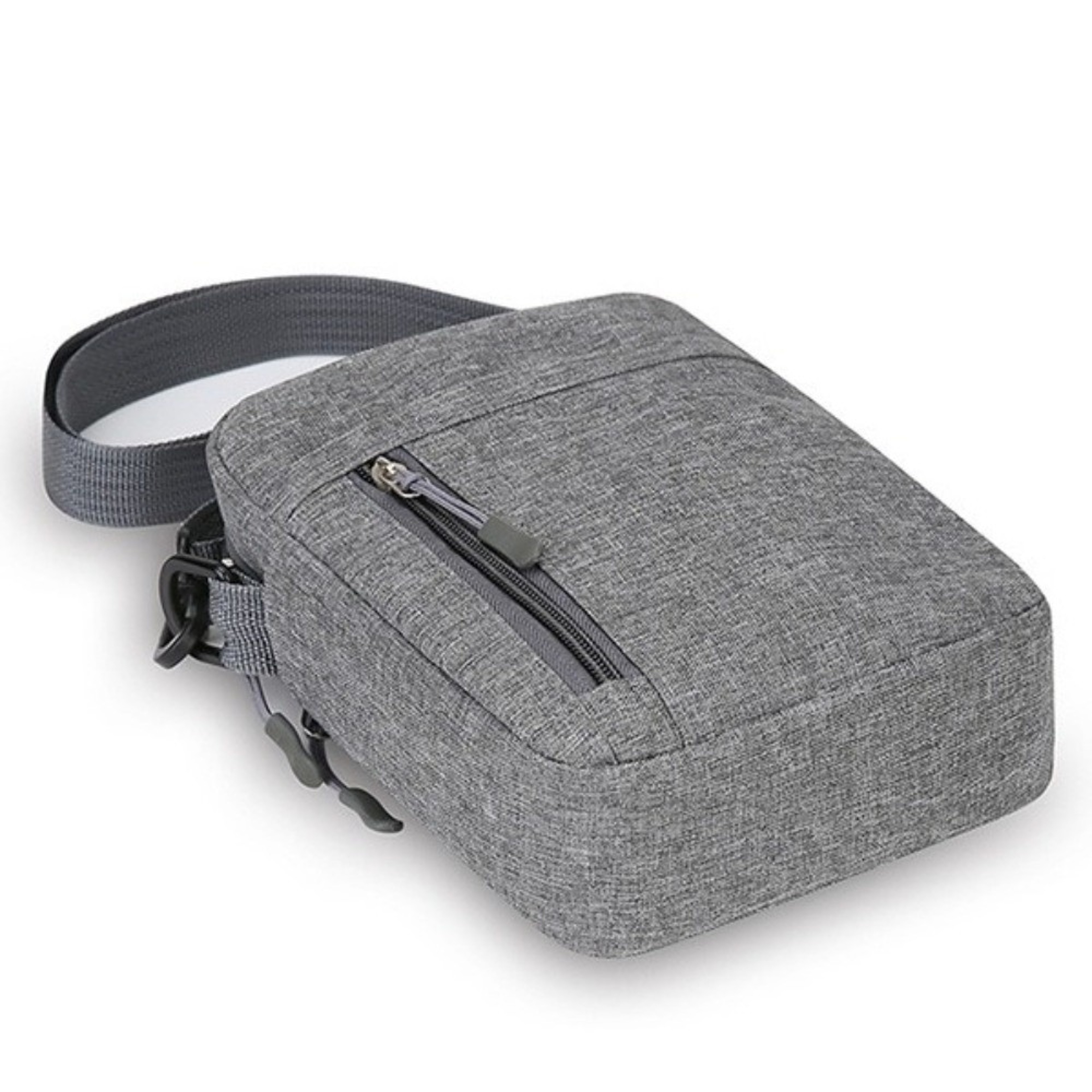 Everyday Lightweight Nylon Crossbody Bag for Men with Multi Pocket Storage – view 4