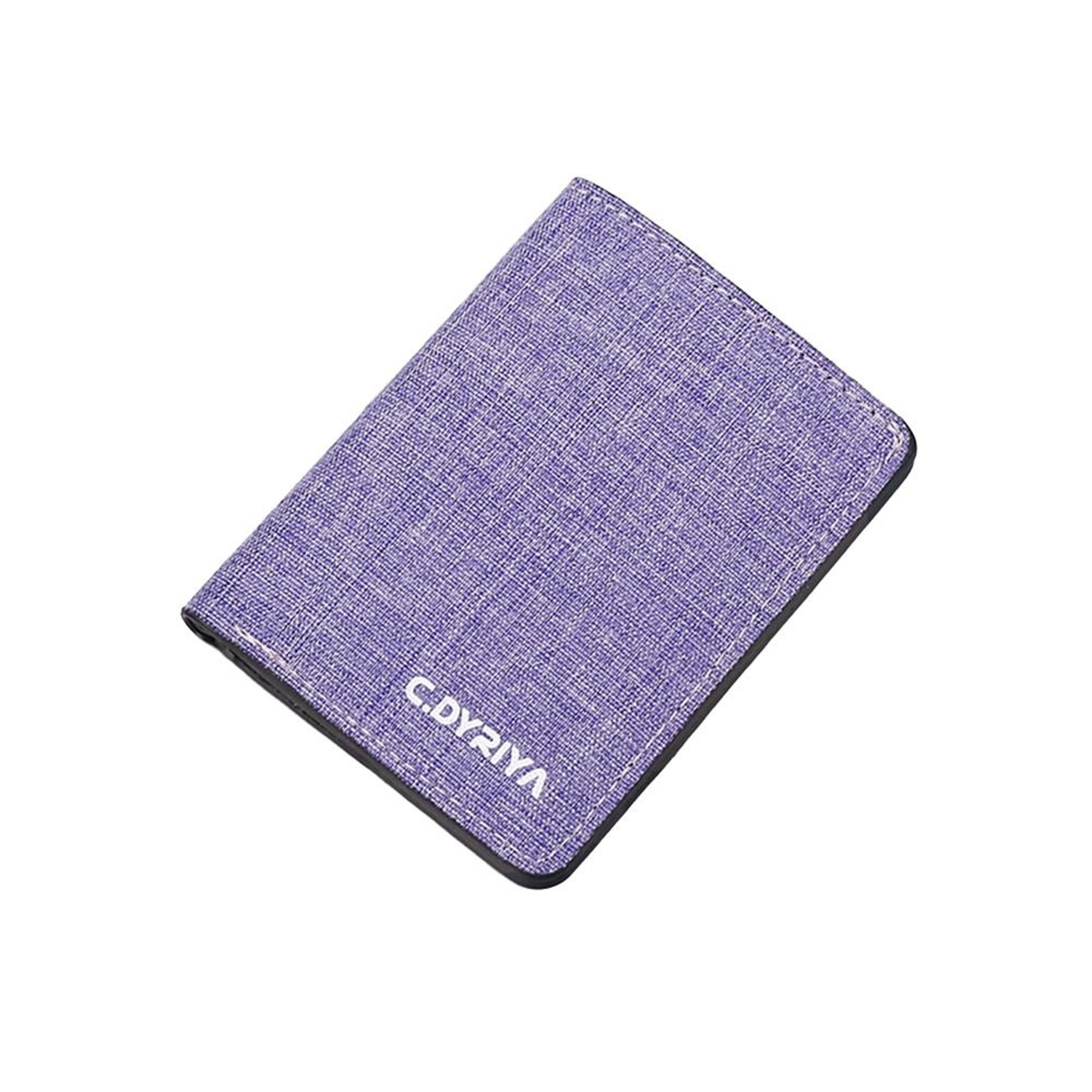 Compact Canvas Wallet with Zipper Coin Pocket and Multi Pocket Card Holder – view 10