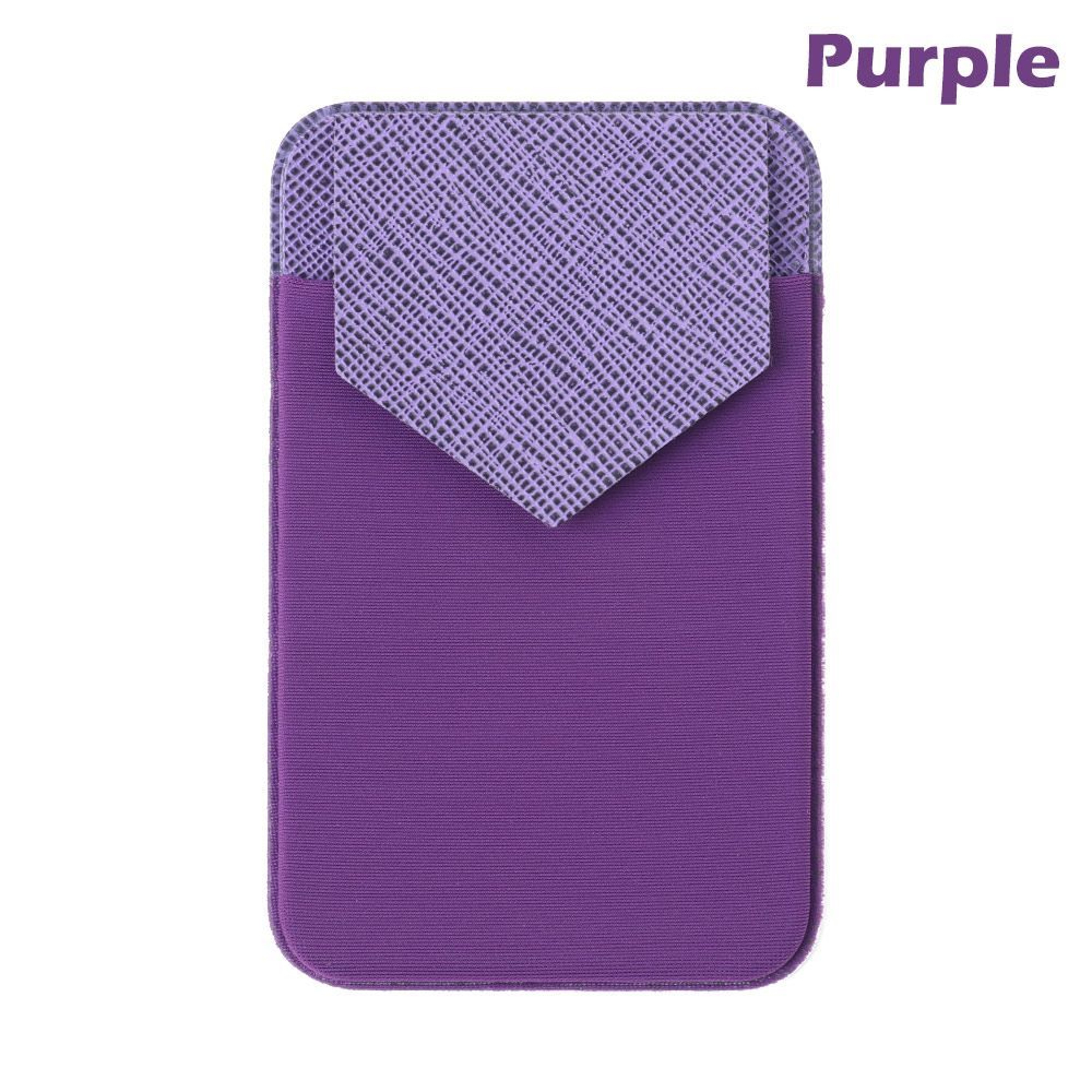 Slim Elastic Stick On Phone Wallet Adhesive Phone Card Holder – view 8