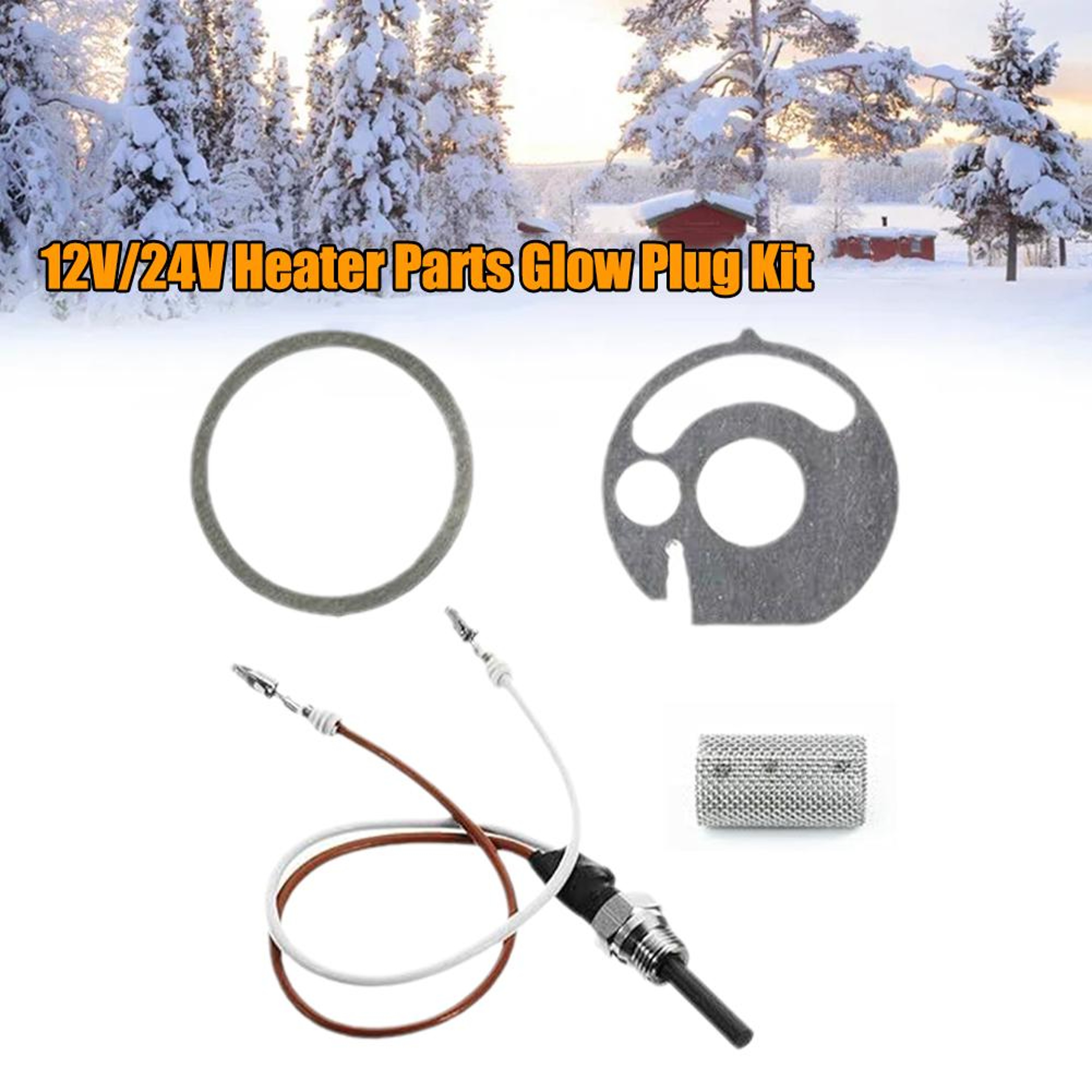 Diesel Parking Heater Service Kit Hydronic Strainer Gasket and O Ring Set – view 2
